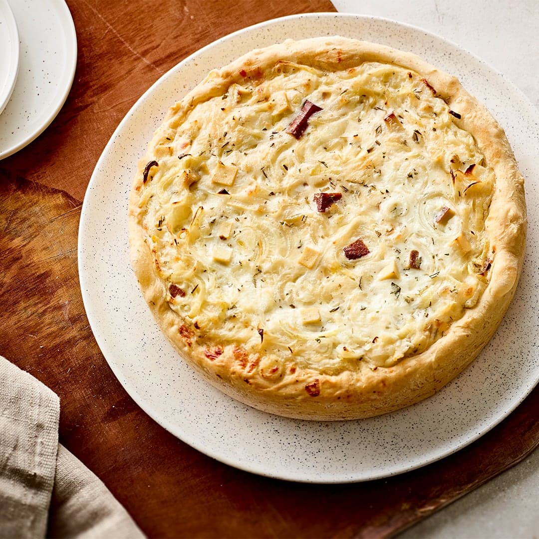 Zwiebelkuchen vegan