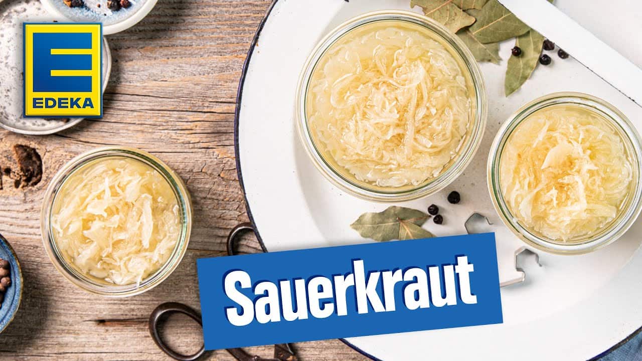 Sauerkraut selber machen YouTube Platzhalterbild für ein Video mit dem Titel 'Sauerkraut selber machen'.