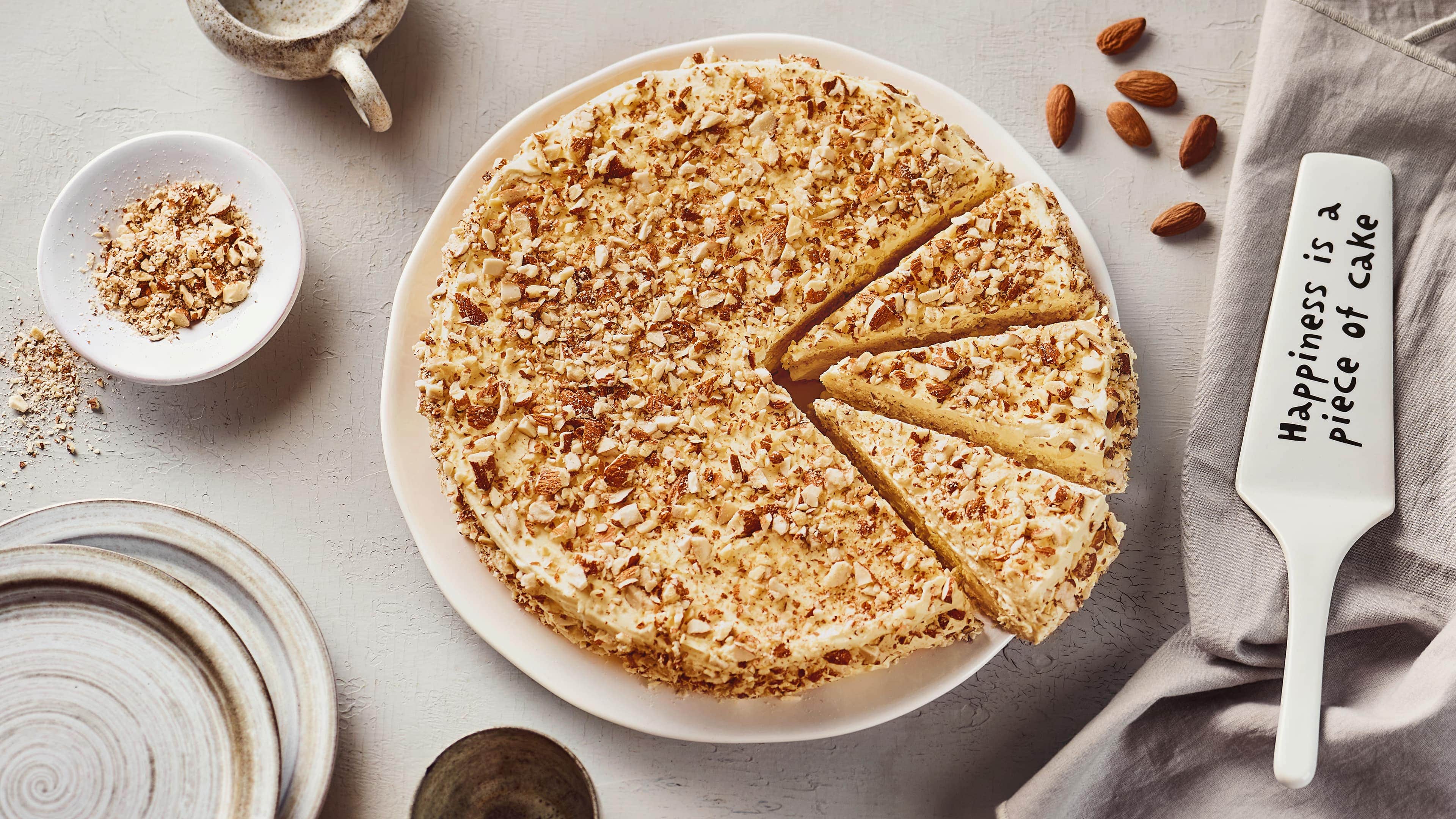 Schwedische Mandeltorte Schwedische Mandeltorte