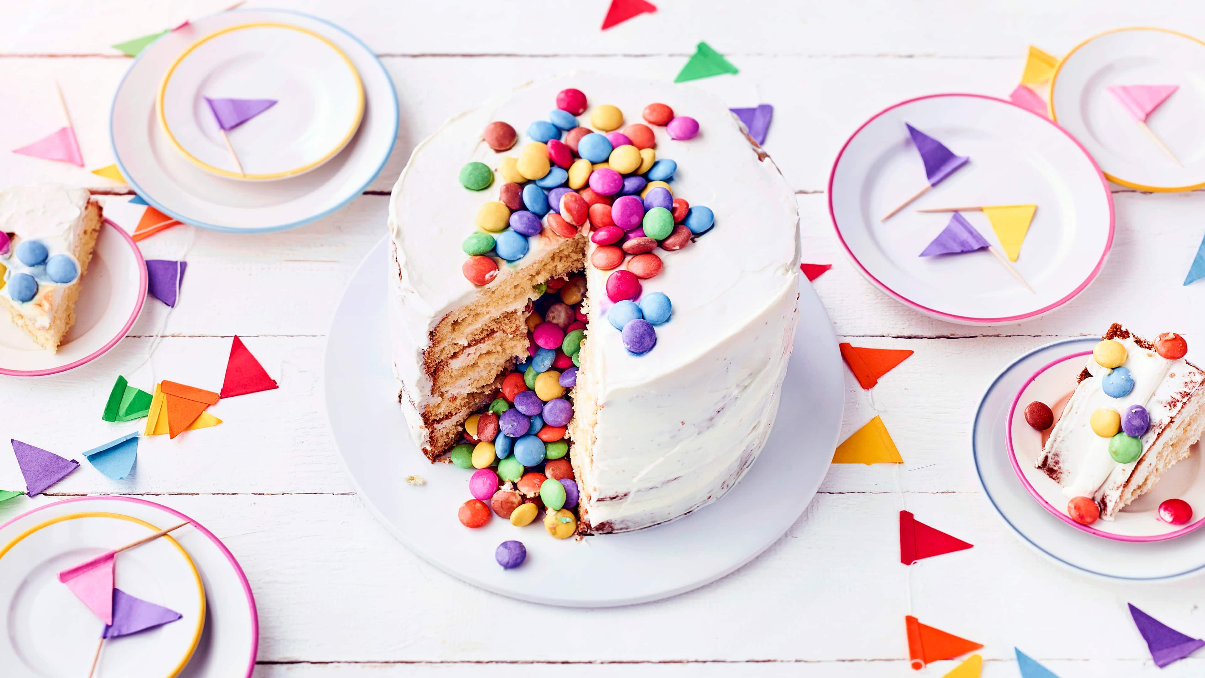 Smarties-Torte Smarties-Torte