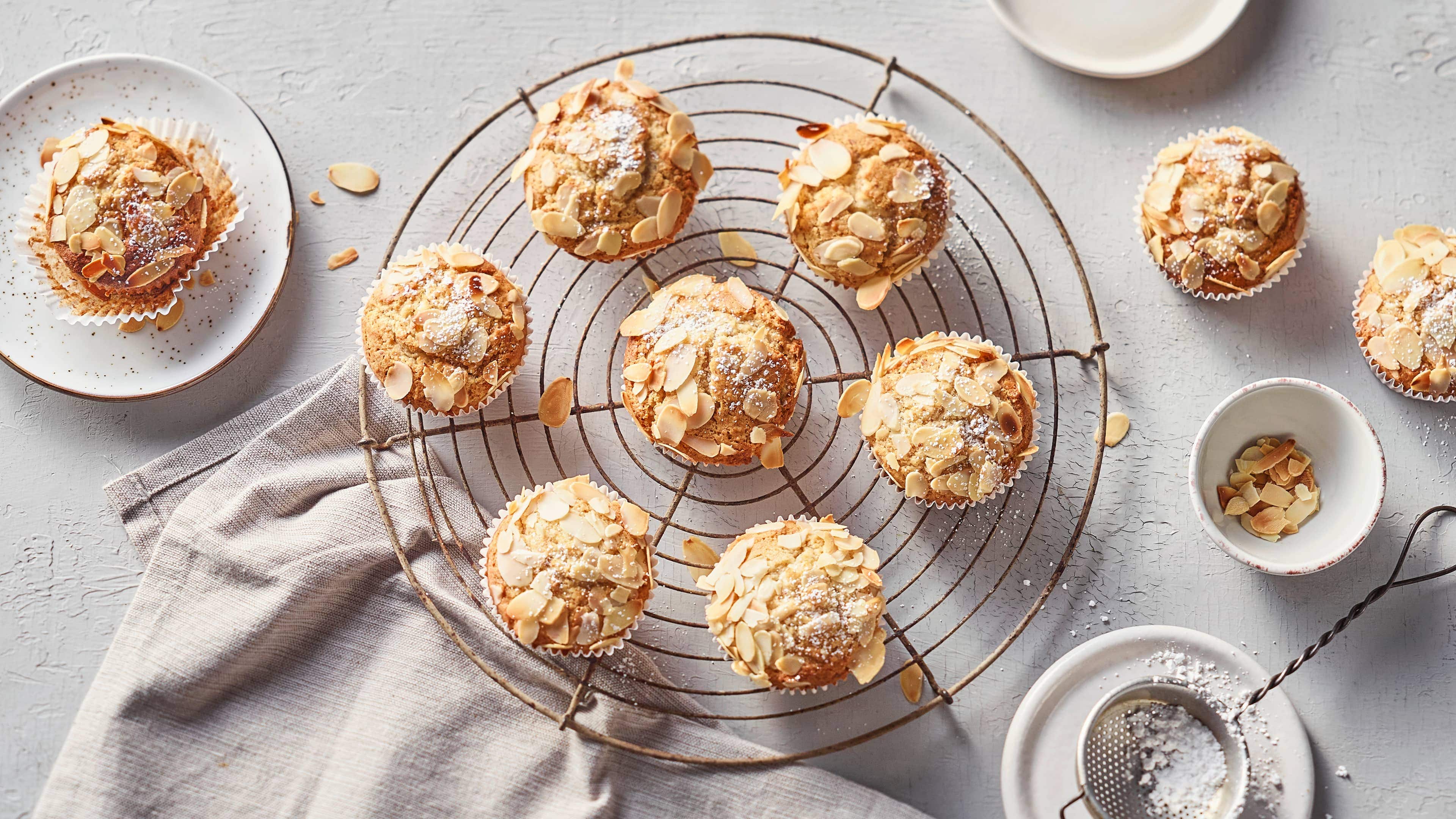 Marzipan Muffins Marzipan Muffins