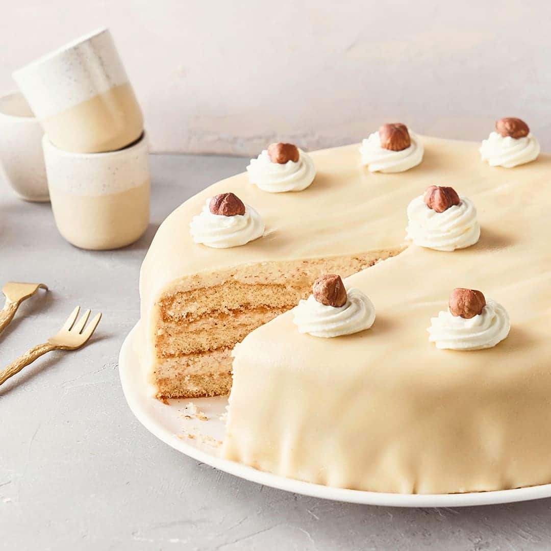 Lübecker Marzipantorte