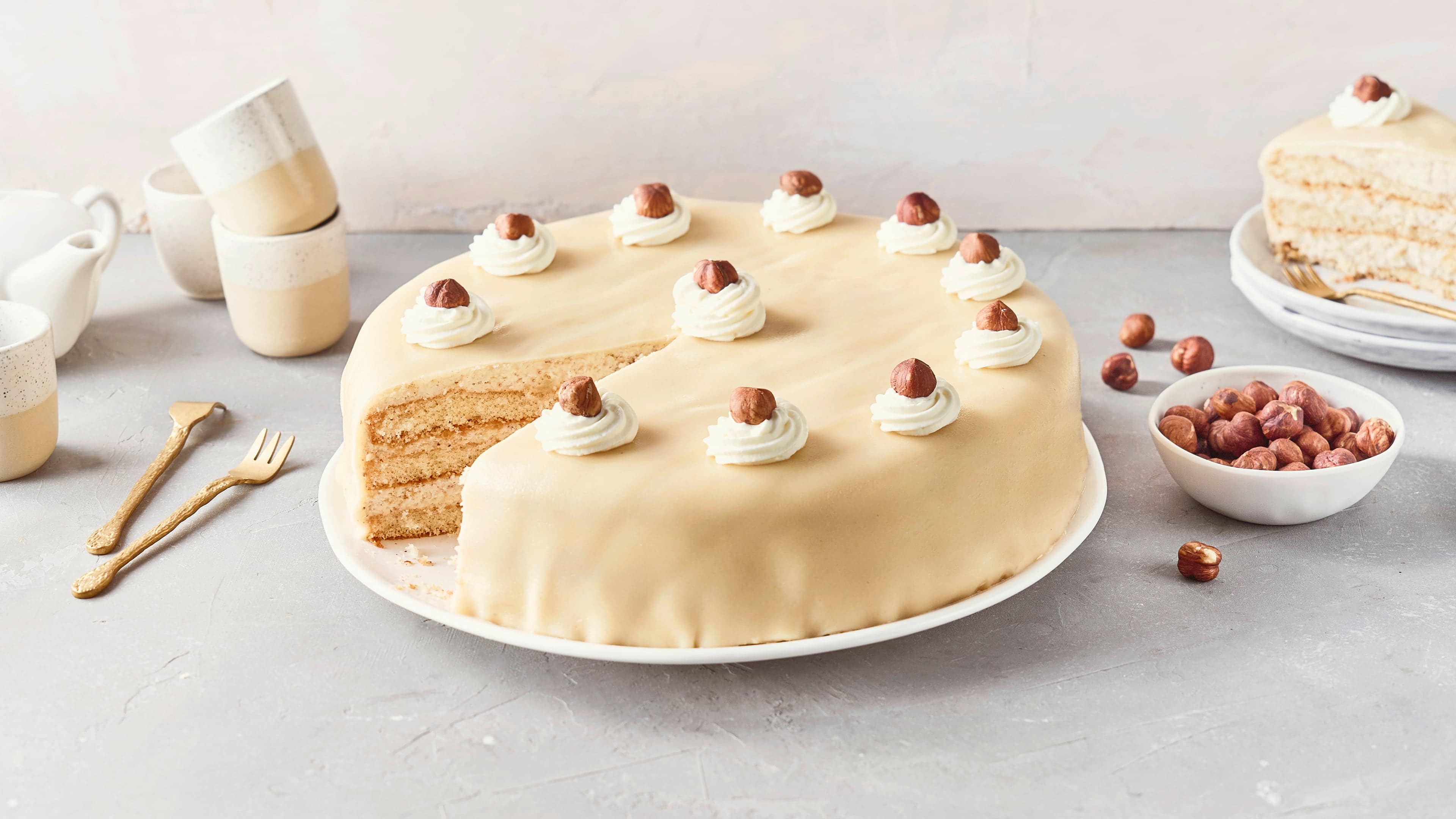 Lübecker Marzipantorte Lübecker Marzipantorte