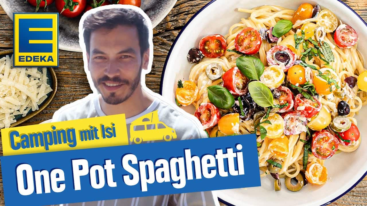 One Pot Spaghetti YouTube Platzhalterbild für ein Video mit dem Titel 'One Pot Spaghetti'.