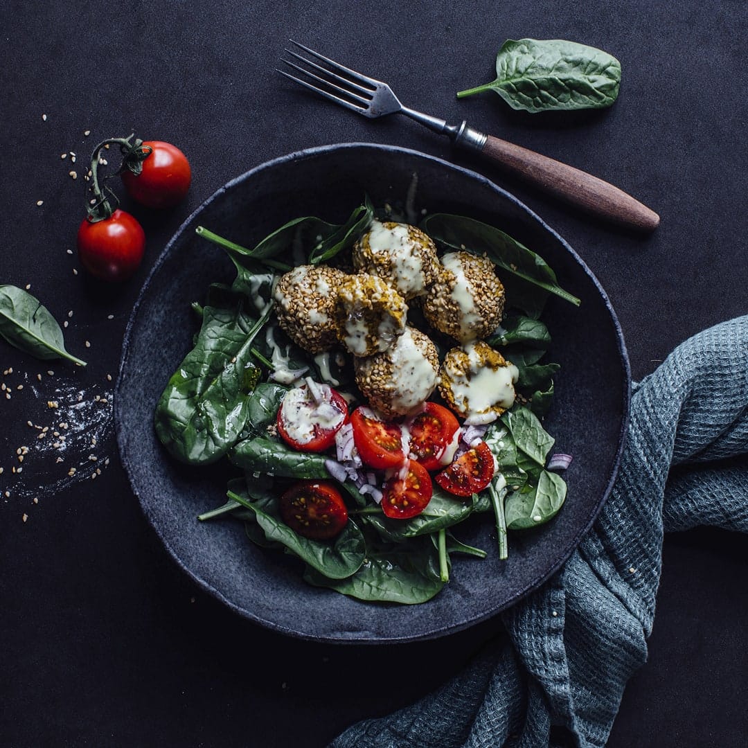 Probieren Sie ein typisches Gericht aus der orientalischen Küche mal anders: Unsere Falafel vereinen aromatisch-würzige Zutaten mit dem Superfood Süßkartoffel.