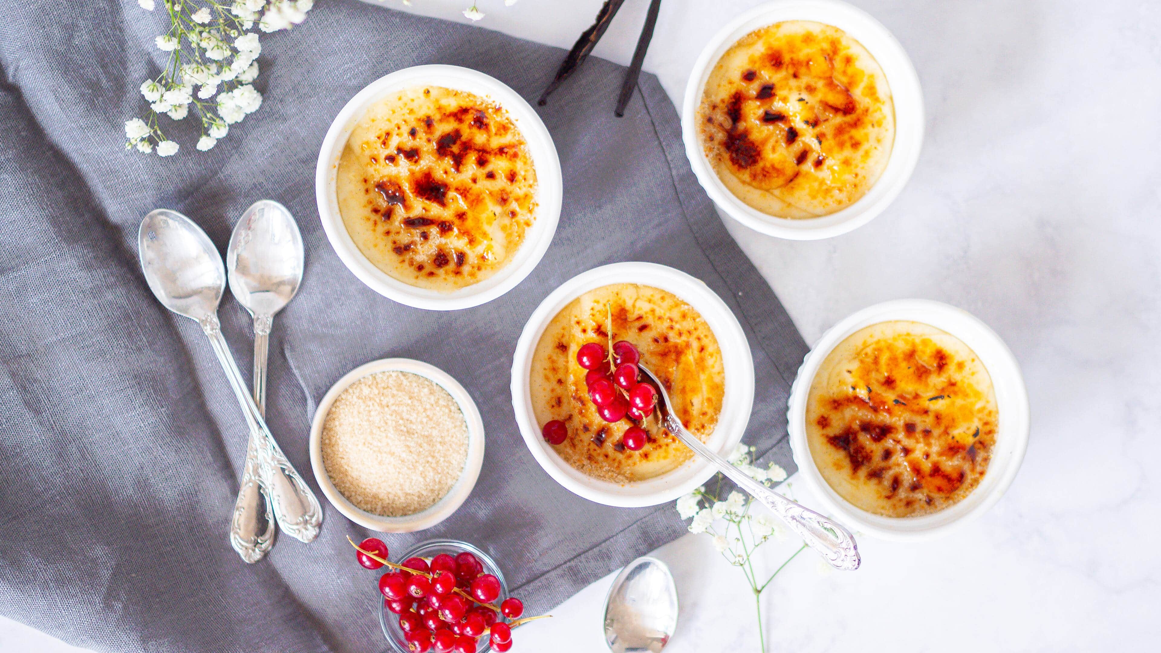 Vegane Creme Brûlée Vegane Creme Brûlée
