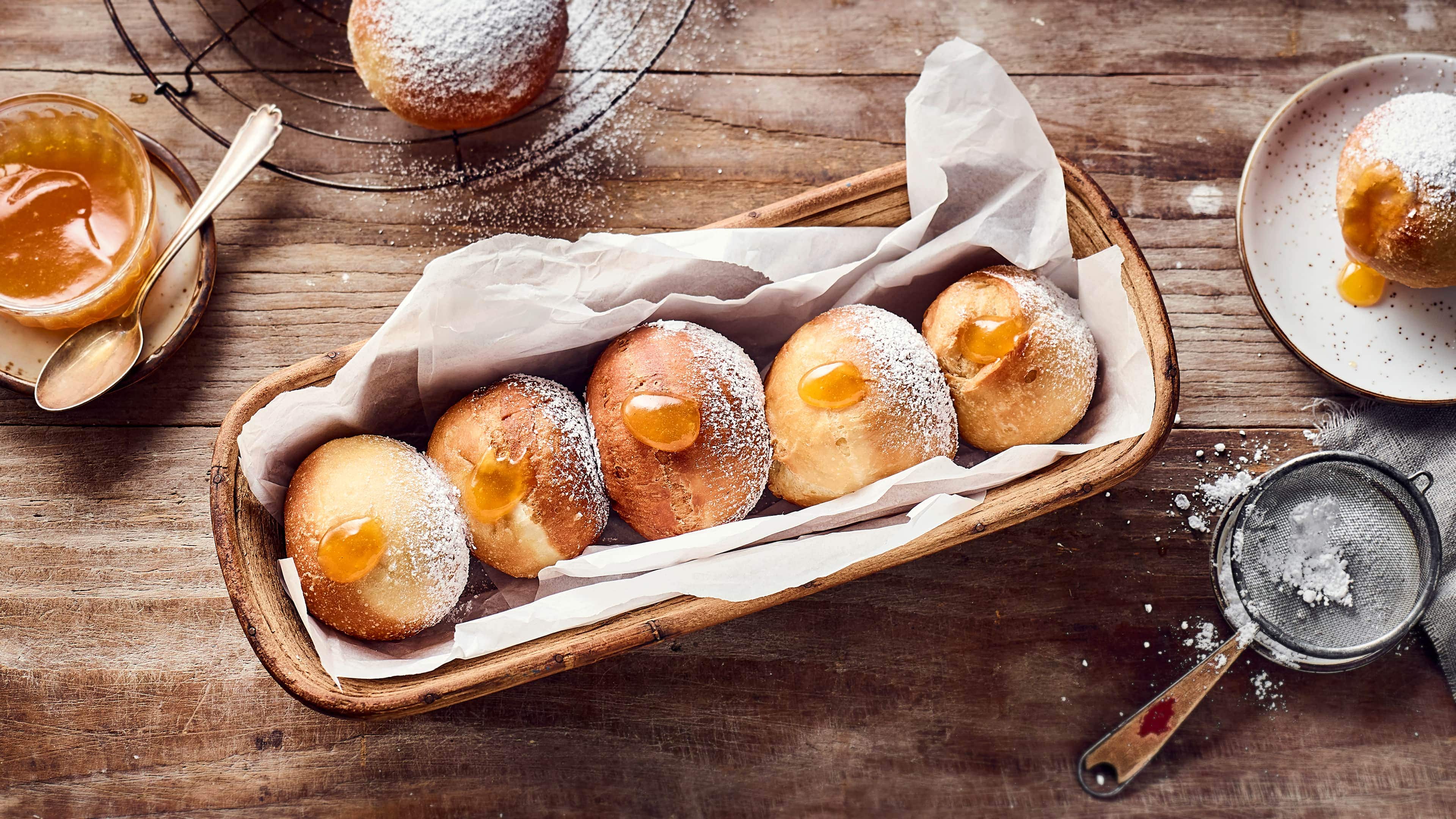 Vegane Krapfen Vegane Krapfen
