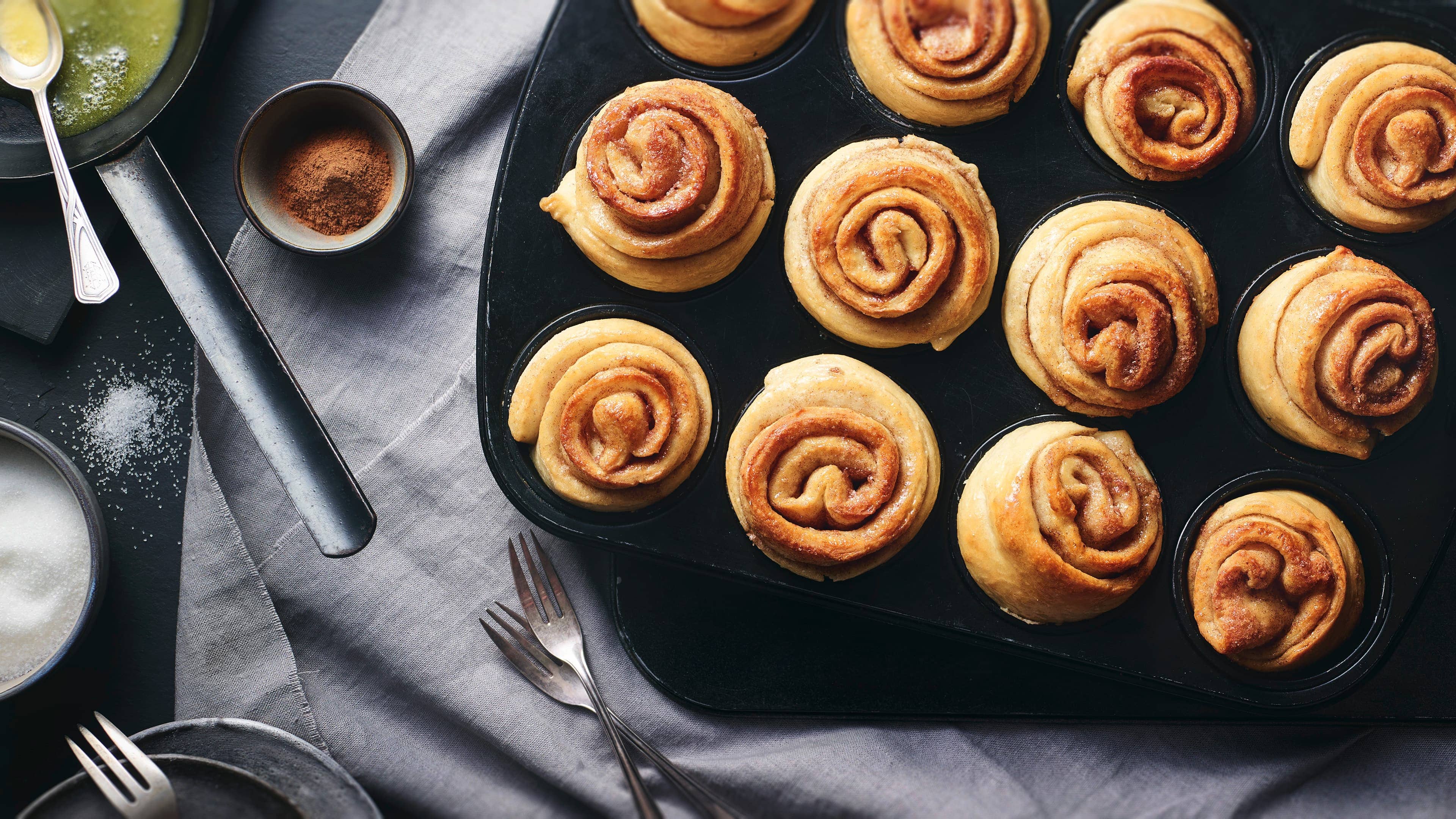 Zimtschnecken Muffins Zimtschnecken Muffins