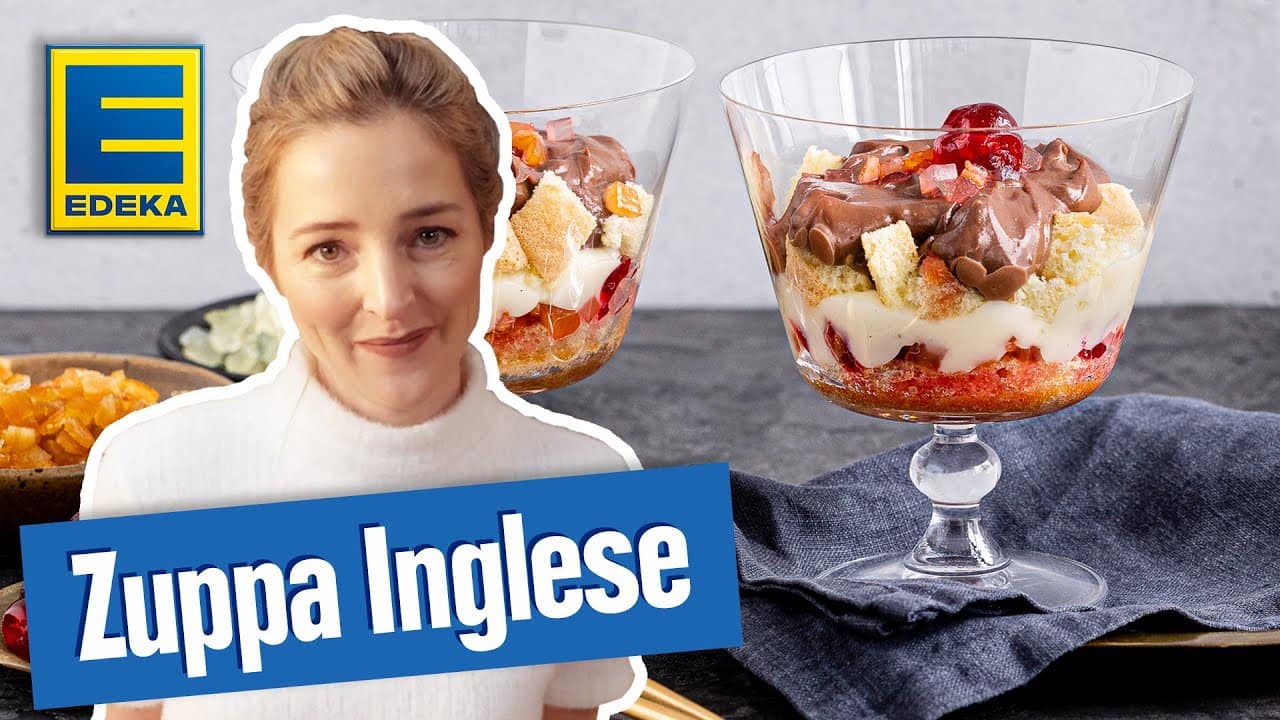 Zuppa Inglese Biskuitdessert | Italienisches Schichtdessert im Glas YouTube Platzhalterbild für ein Video mit dem Titel 'Zuppa Inglese Biskuitdessert | Italienisches Schichtdessert im Glas '.