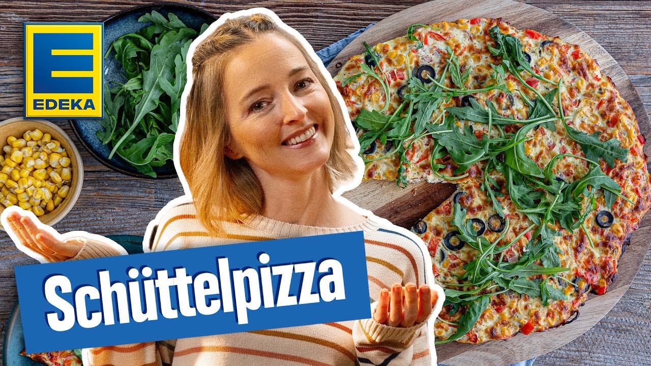 Low Carb Schüttelpizza YouTube Platzhalterbild für ein Video mit dem Titel 'Low Carb Schüttelpizza'.