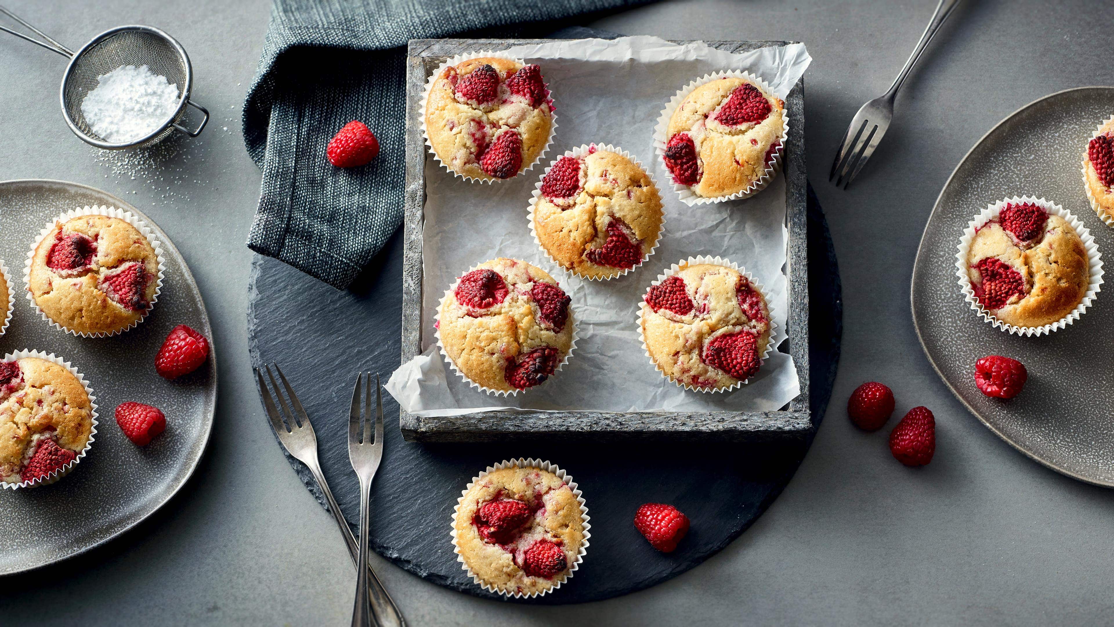 Himbeer Muffins Himbeer Muffins