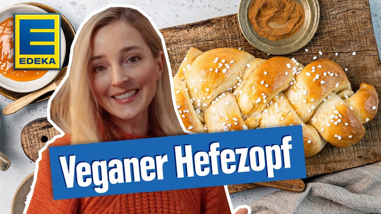 Osterzopf | veganes Hefezopf Rezept für Ostern YouTube Platzhalterbild für ein Video mit dem Titel 'Osterzopf | veganes Hefezopf Rezept für Ostern'.