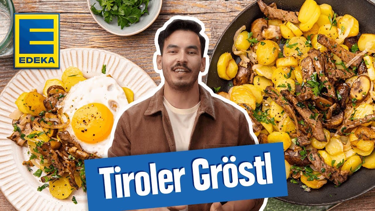 Tiroler Gröstl Rezept YouTube Platzhalterbild für ein Video mit dem Titel 'Tiroler Gröstl Rezept'.
