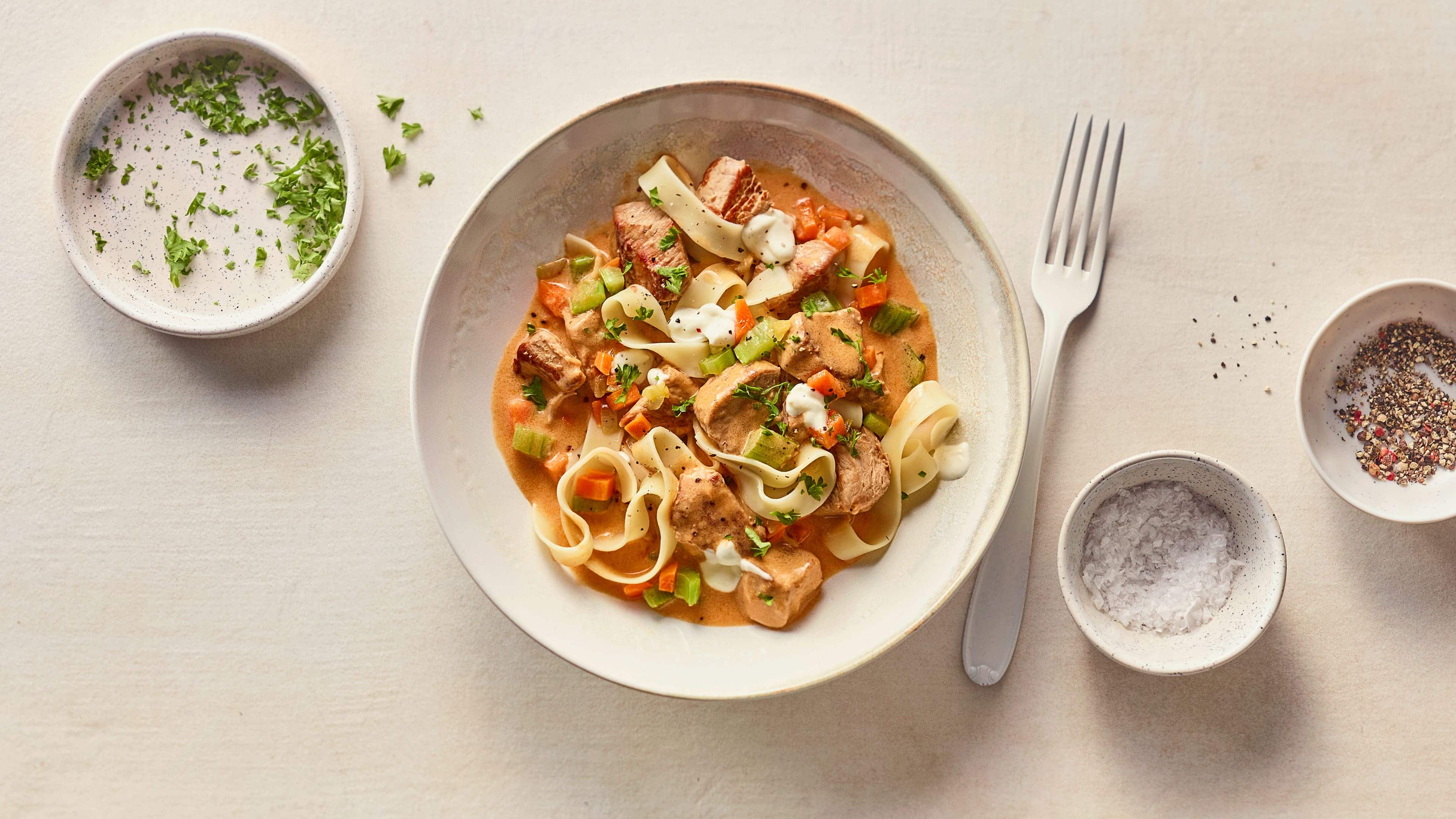 Kalbsrahmgulasch Kalbsrahmgulasch