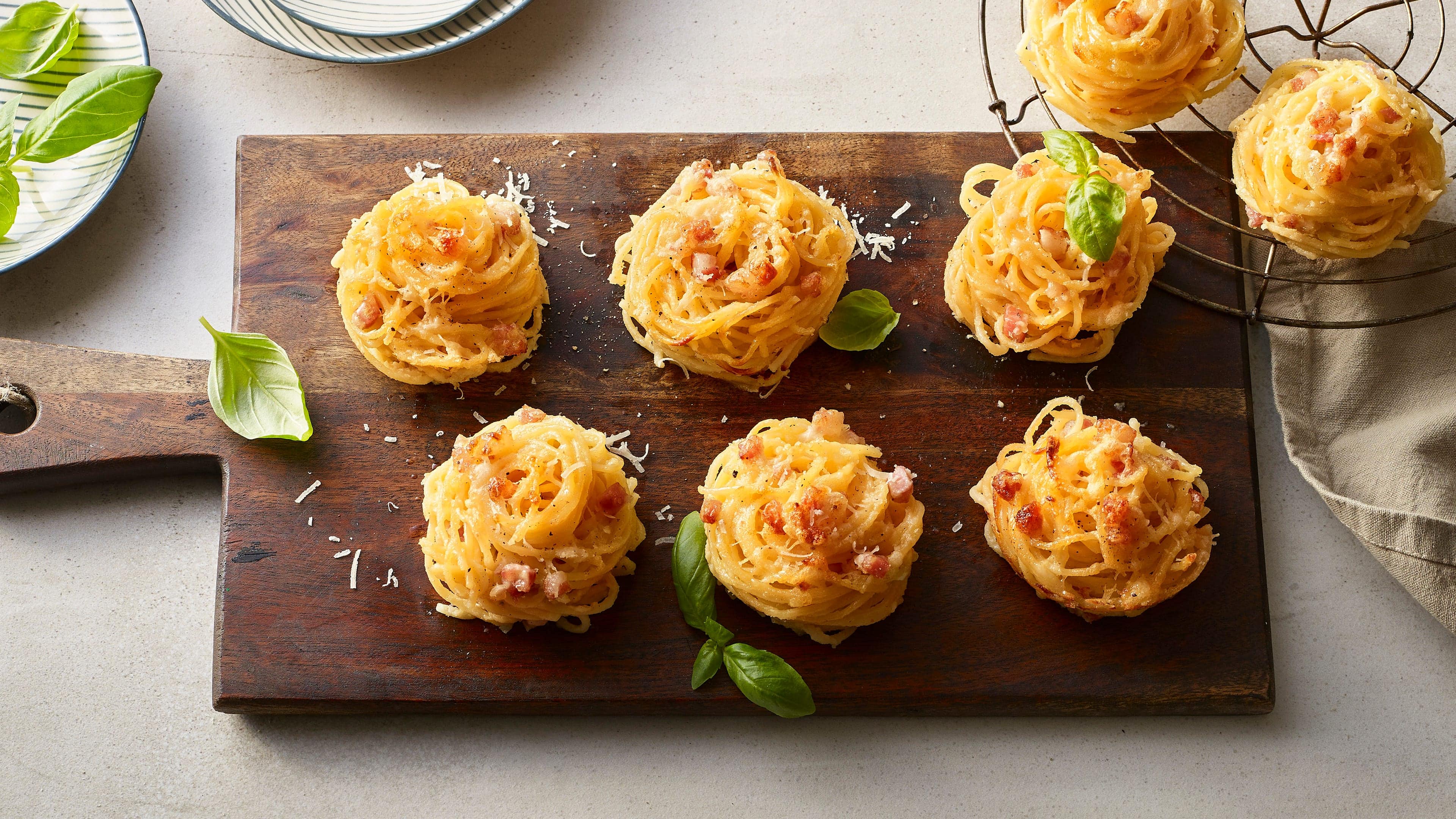 Spaghetti Muffins Spaghetti Muffins