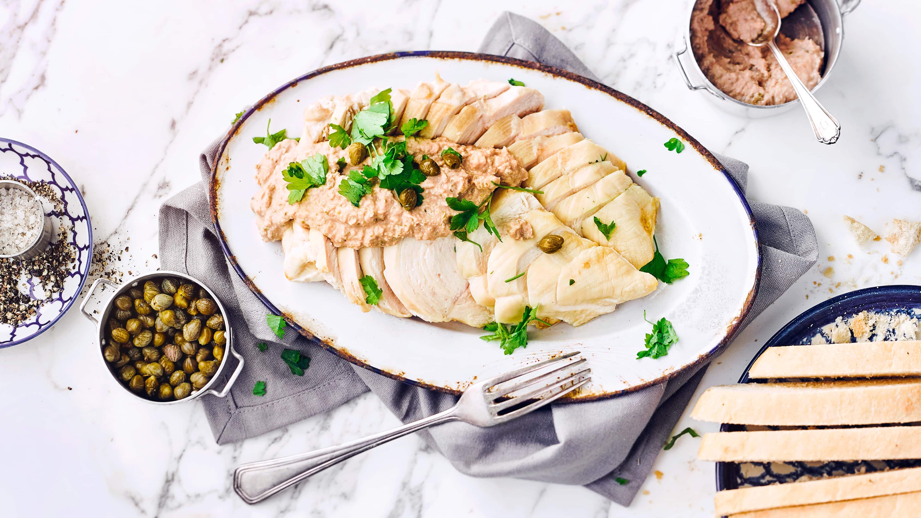 Pollo tonnato Pollo tonnato