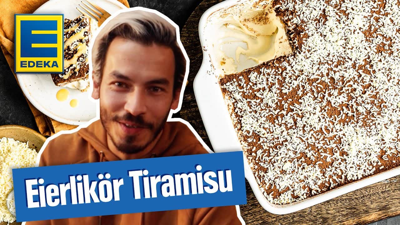Tiramisu Rezept | Eierlikör Tiramisu selber machen YouTube Platzhalterbild für ein Video mit dem Titel 'Tiramisu Rezept | Eierlikör Tiramisu selber machen'.