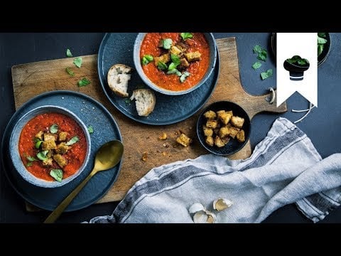Tomatensuppe YouTube Platzhalterbild für ein Video mit dem Titel 'Tomatensuppe'.