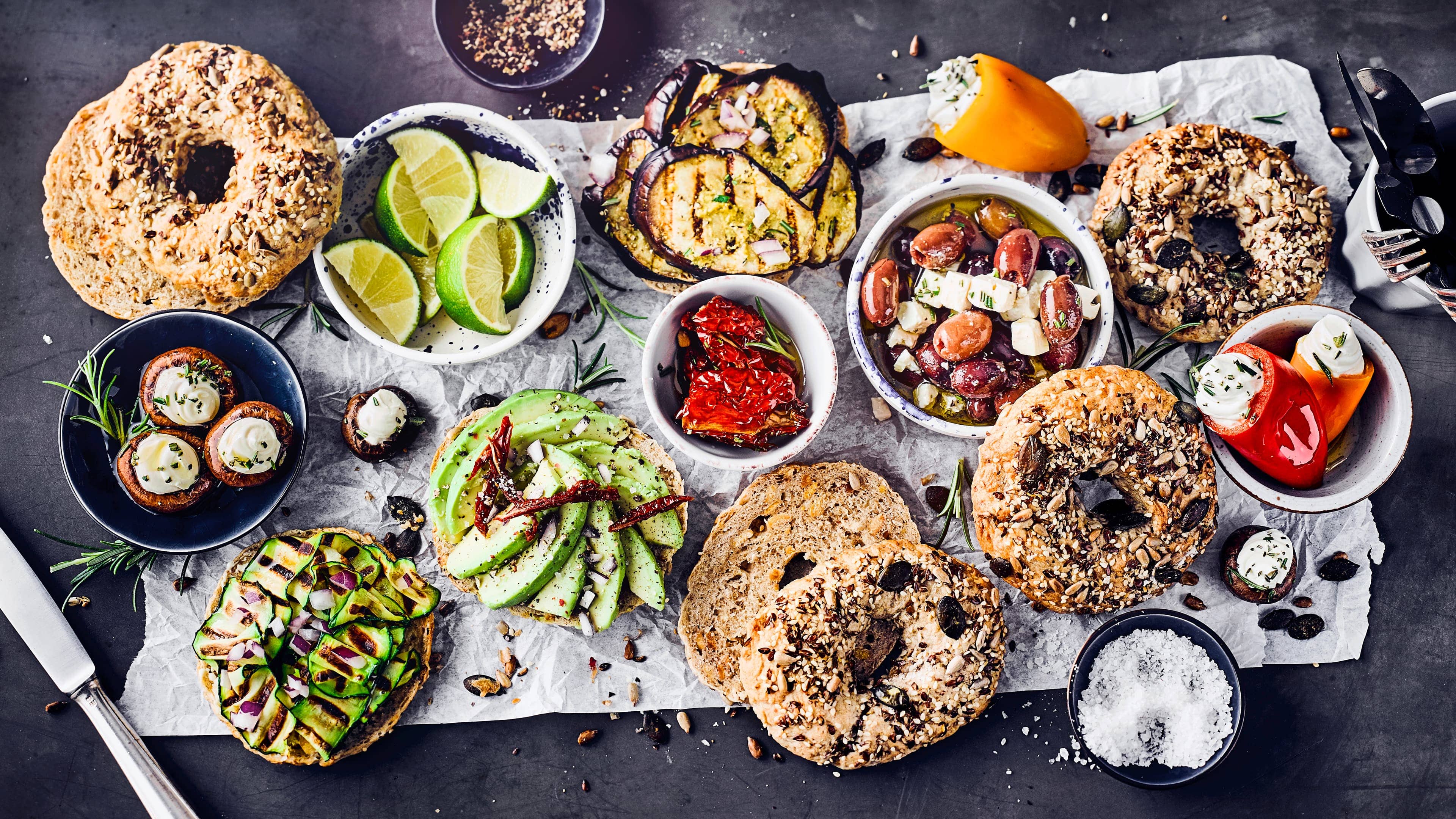 Veggie Bagel Veggie Bagel