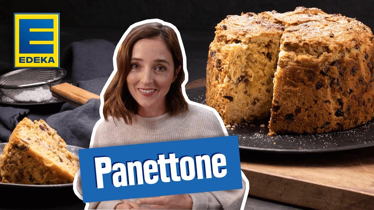 Panettone Rezept YouTube Platzhalterbild für ein Video mit dem Titel 'Panettone Rezept'.