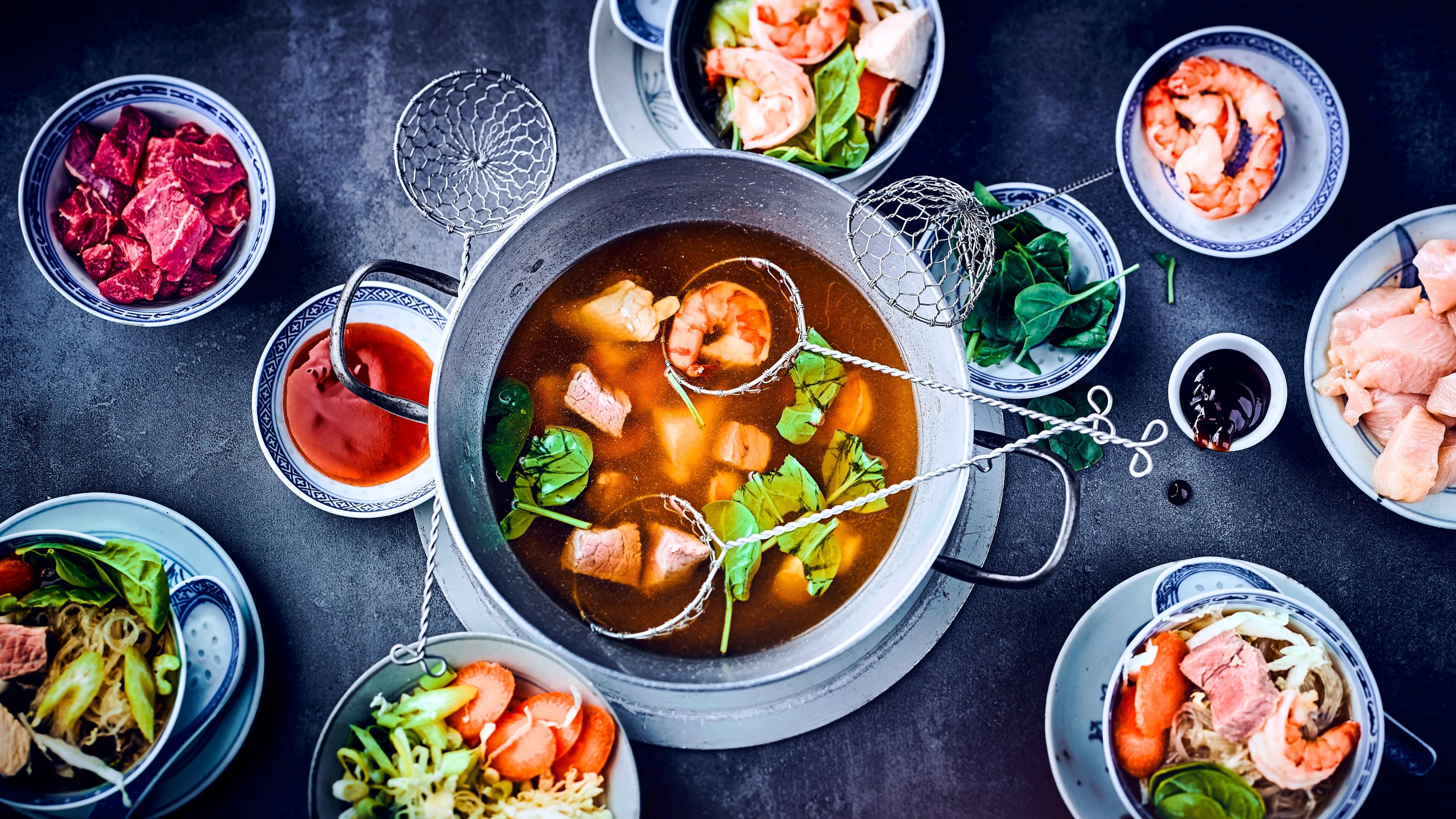 Fondue chinoise Fondue chinoise