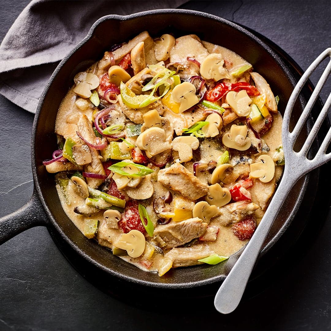 Champignon-Pfanne
