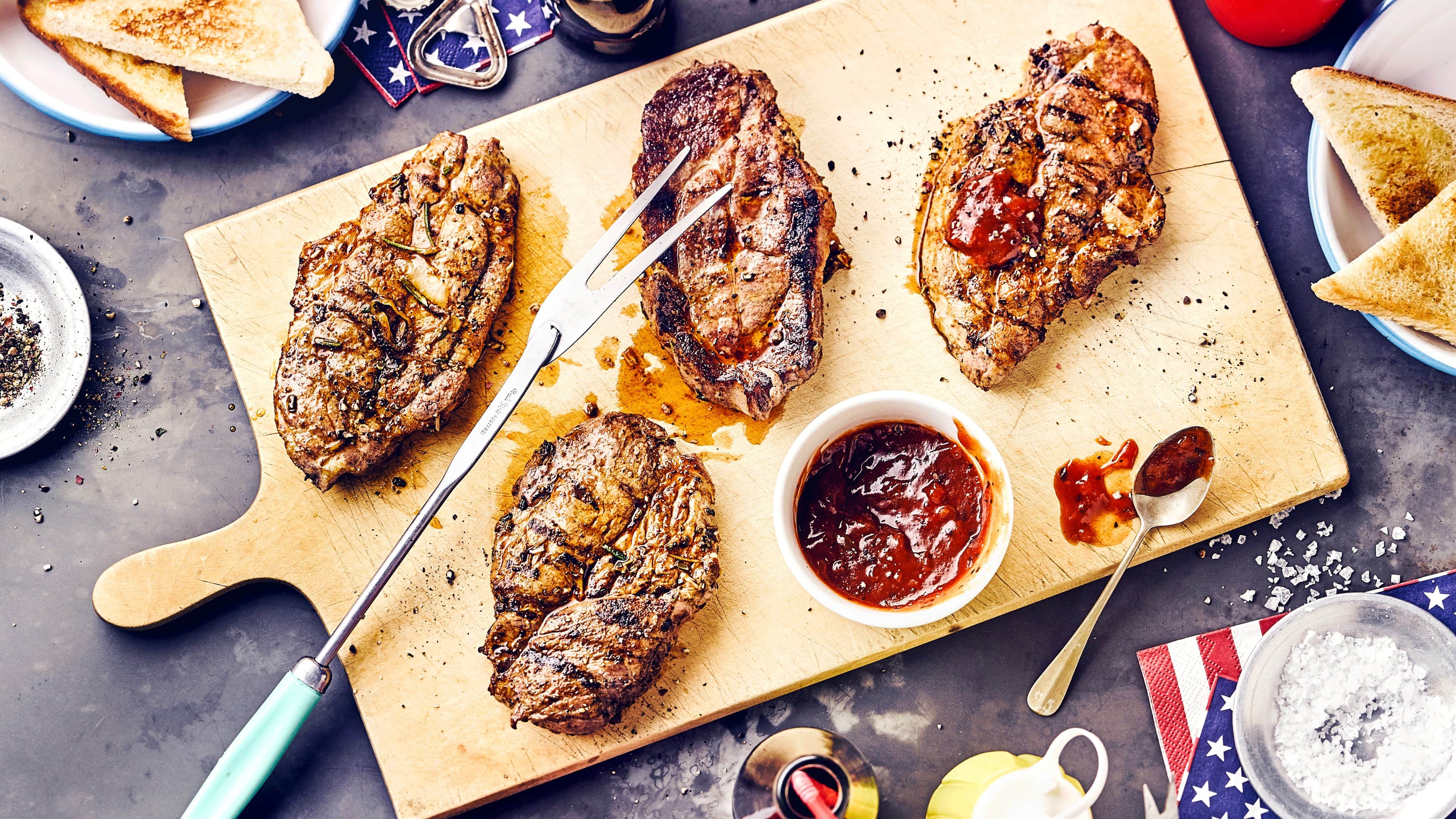 Schweinehalssteak USA Schweinehalssteak USA