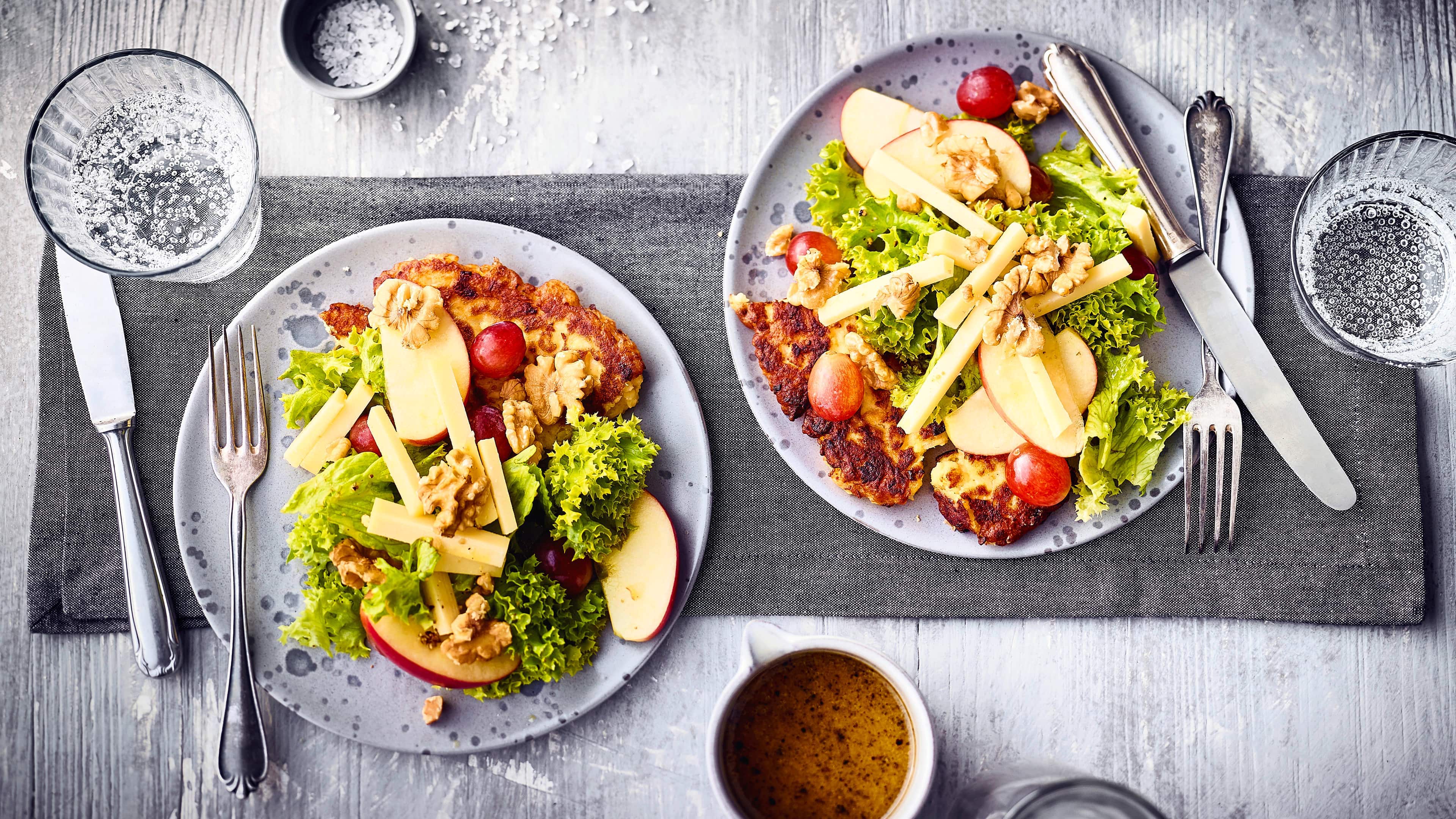Fitness-Salat mit Rösti Fitness-Salat mit Rösti