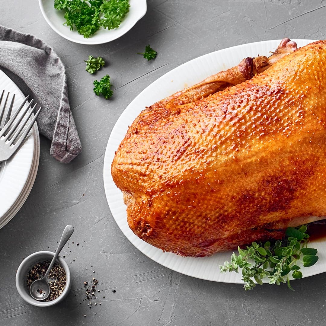 Ob mit Maronen-Apfel-, Walnuss-Sellerie- oder Speck-Weißbrot-Füllung – mit unserem Martinsgans-Rezept entsteht in jedem Fall ein Festtagsschmaus!