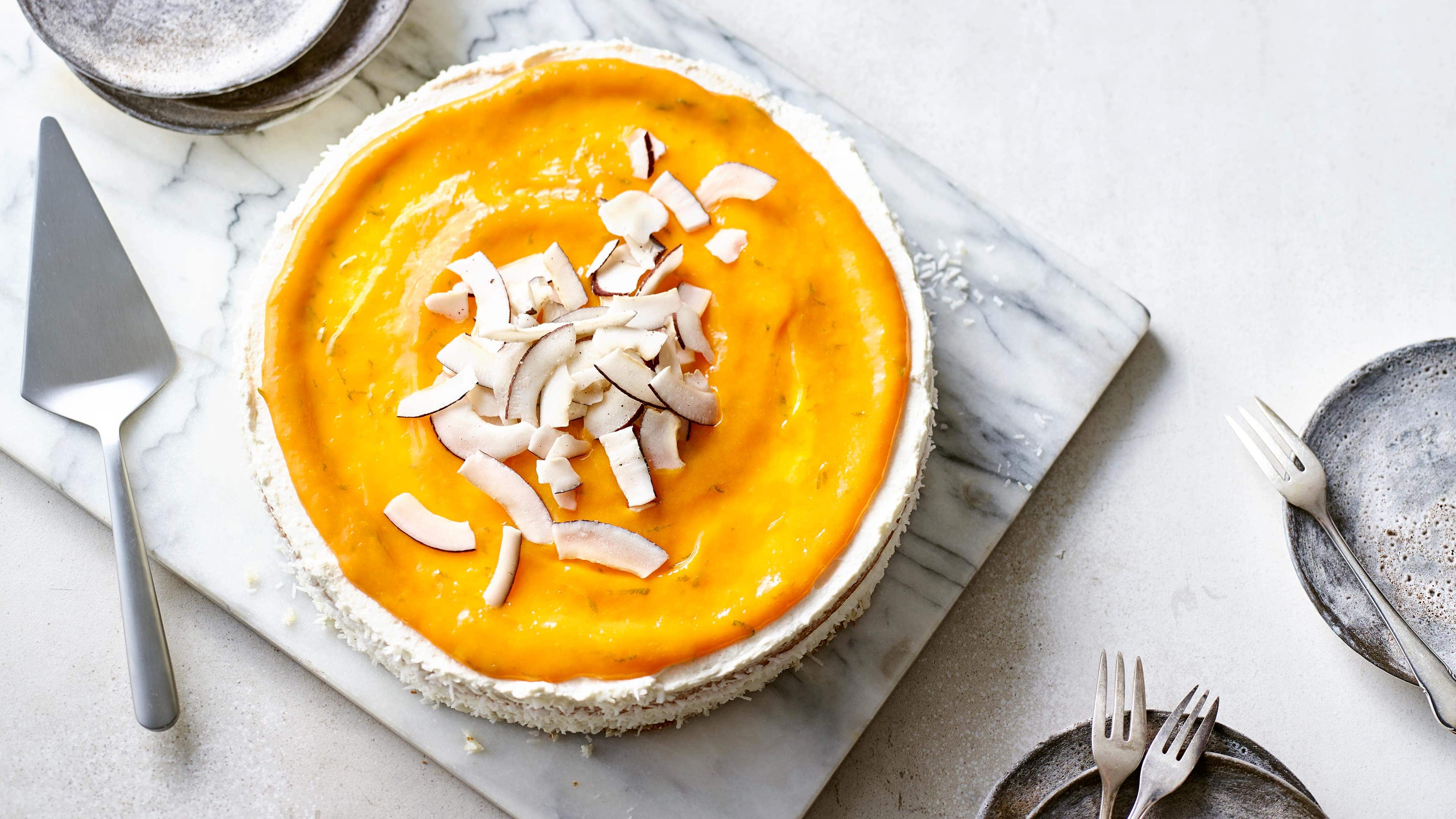 Kokos-Mango-Torte Der Biskuitteig für unsere Kokos-Mango-Torte ist schnell und einfach zubereitet! Ob mit Frucht oder Mocca – mit unserem Rezept gelingt Ihr Biskuit.