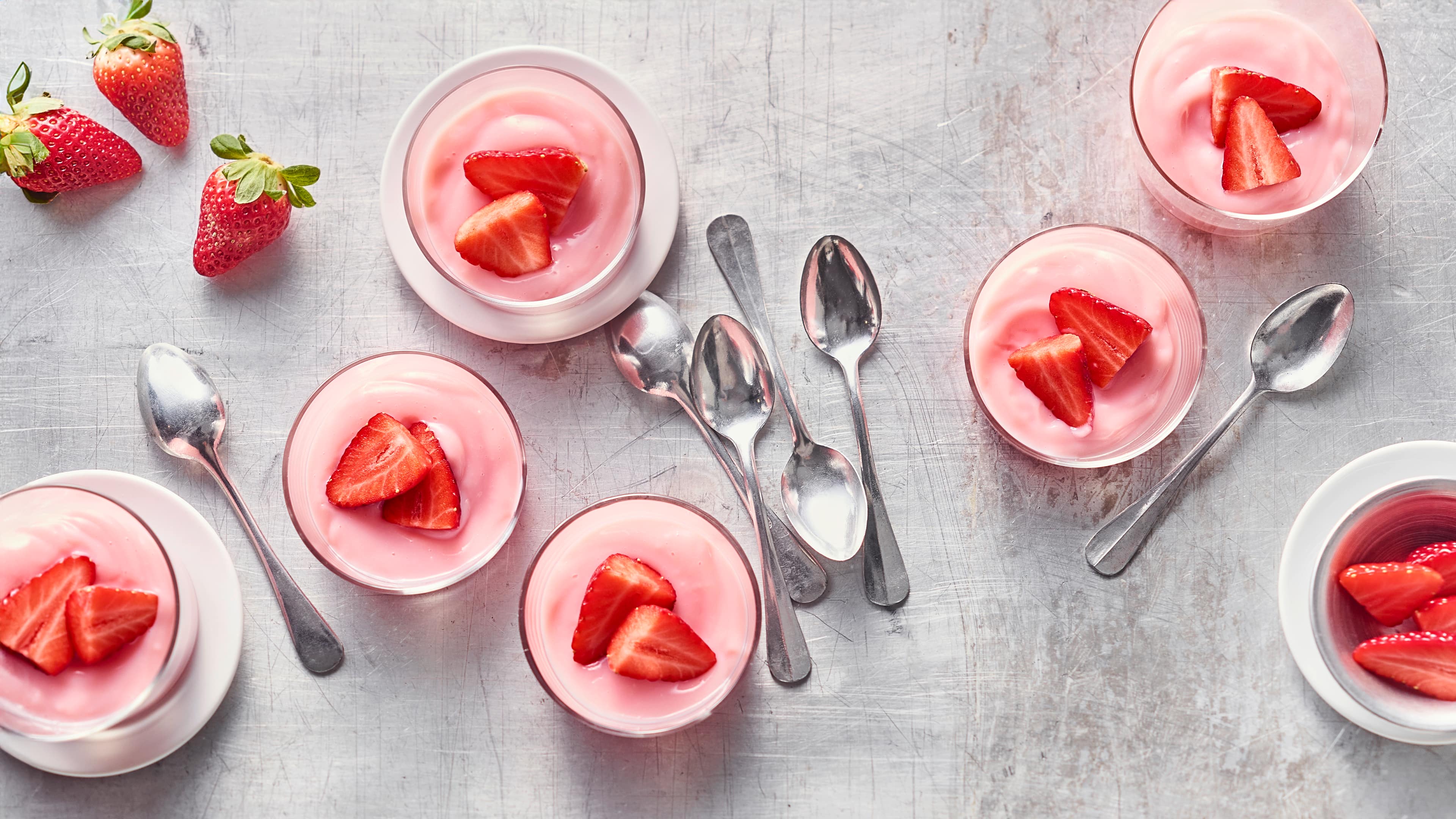 Erdbeerpudding Erdbeerpudding