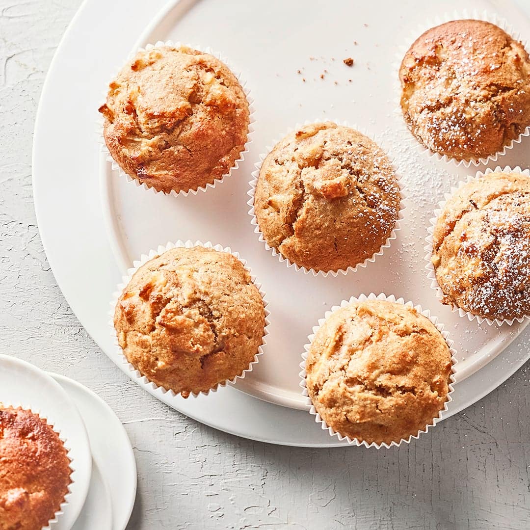 Apfel-Bananen-Muffins