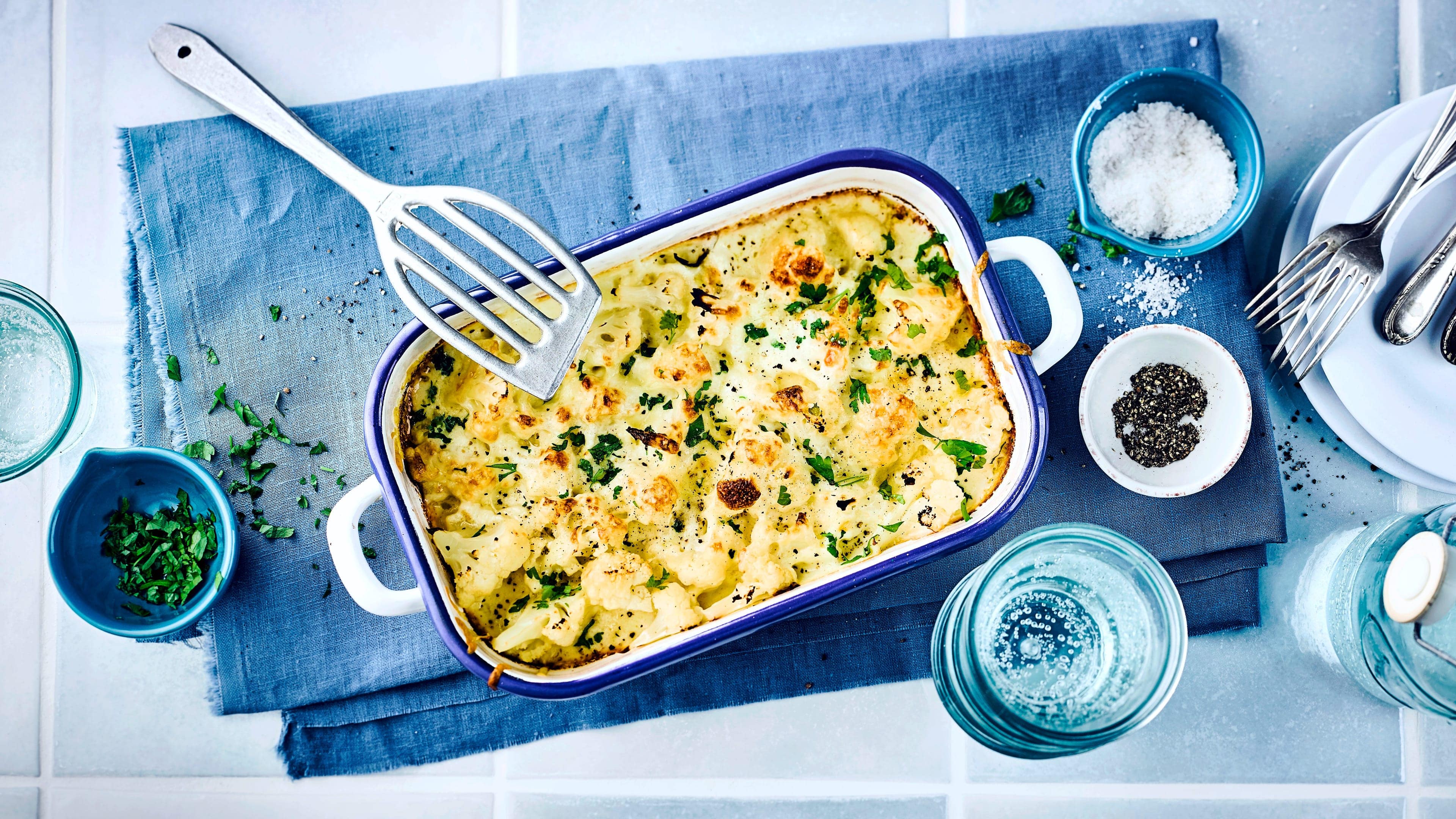 Blumenkohl-Gratin Blumenkohl-Gratin