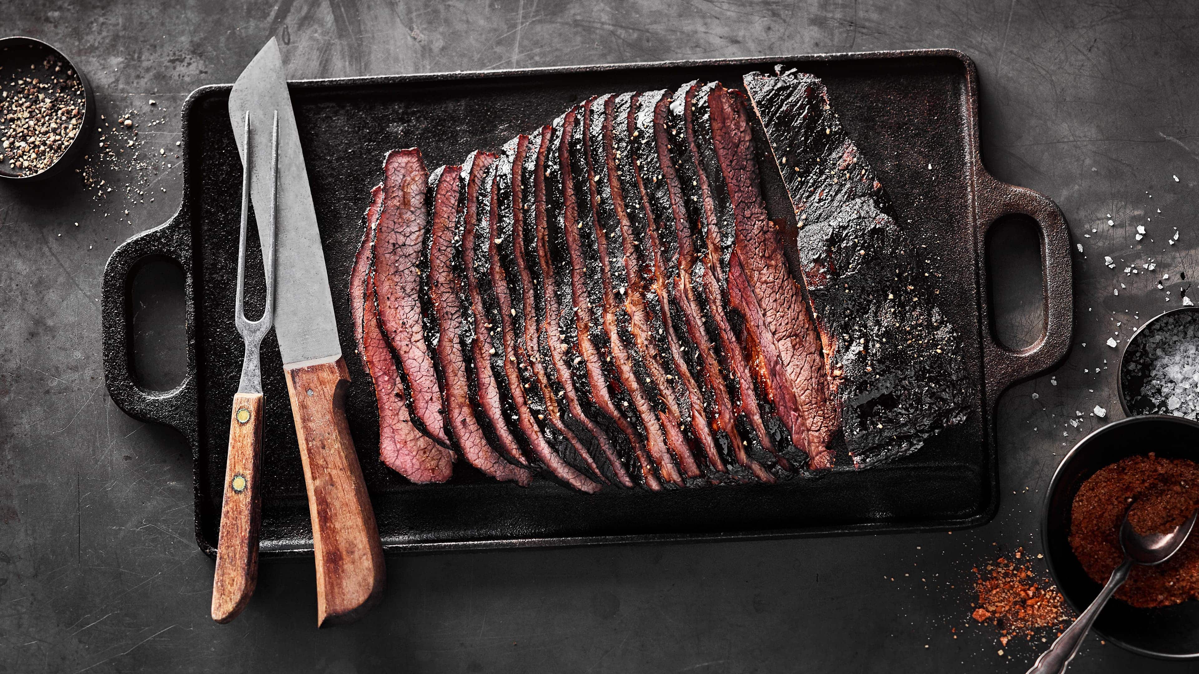Beef Brisket aus dem Smoker Beef Brisket aus dem Smoker