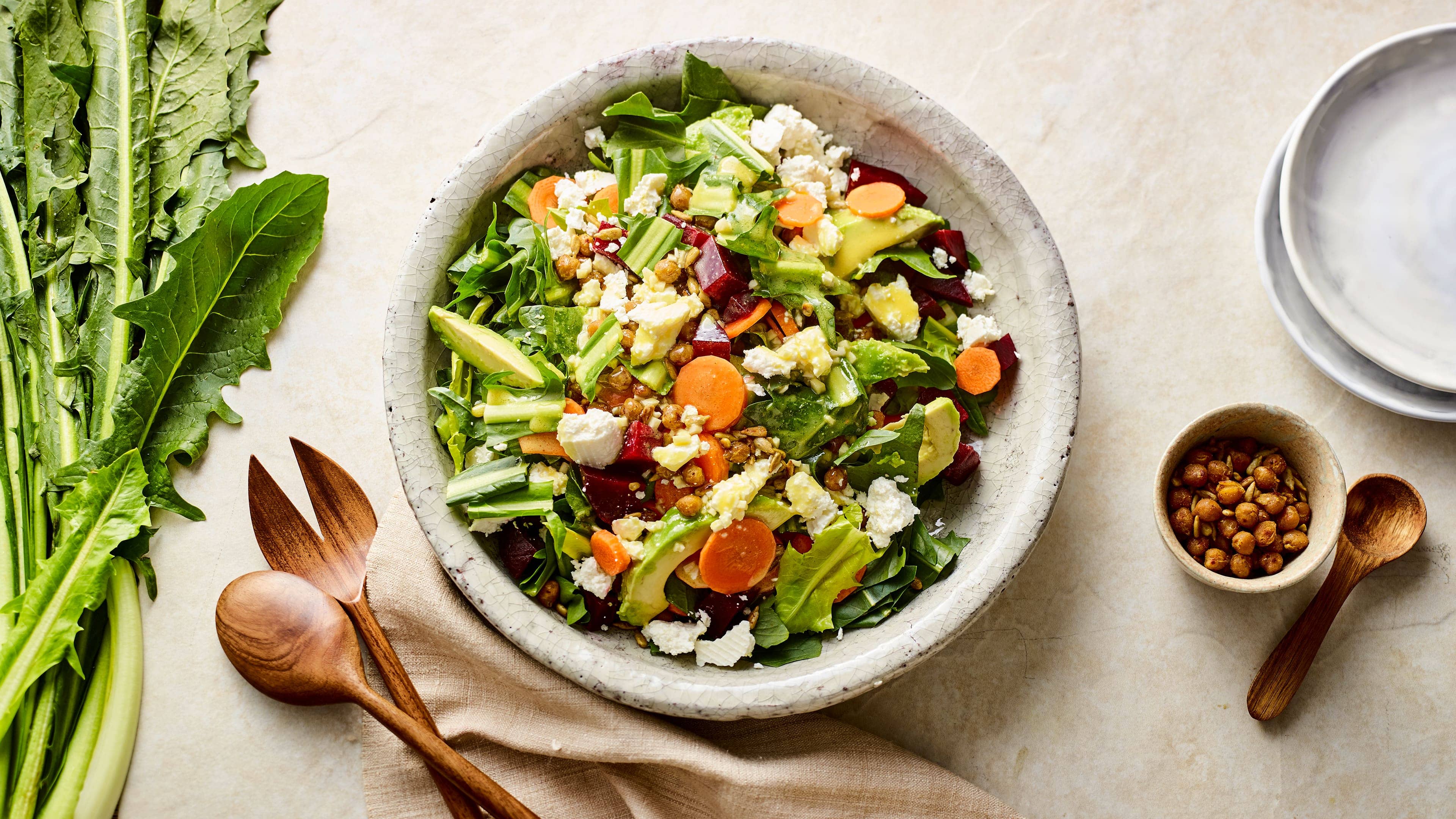 Löwenzahnsalat Löwenzahnsalat