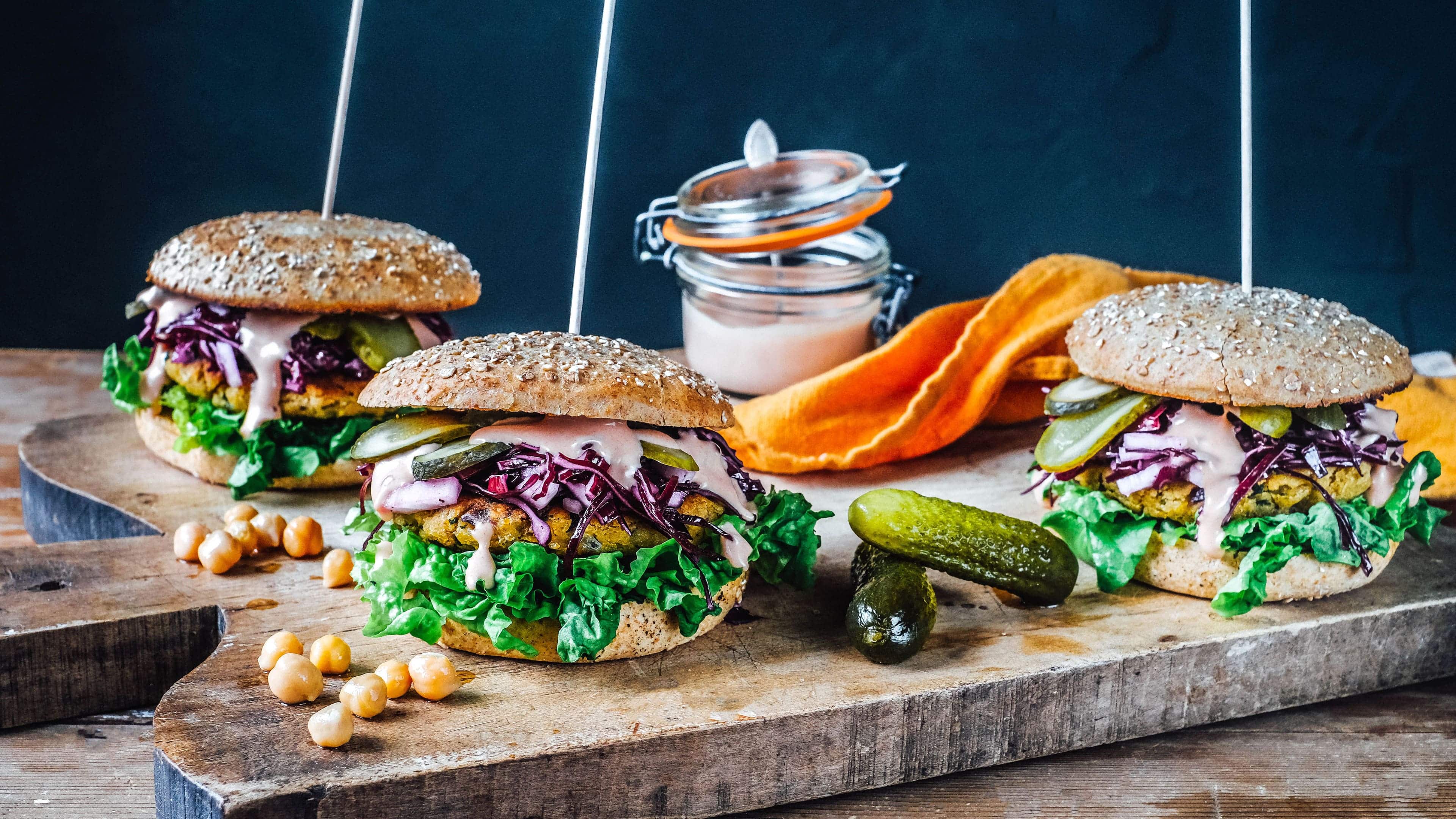 Falafel Burger Falafel Burger