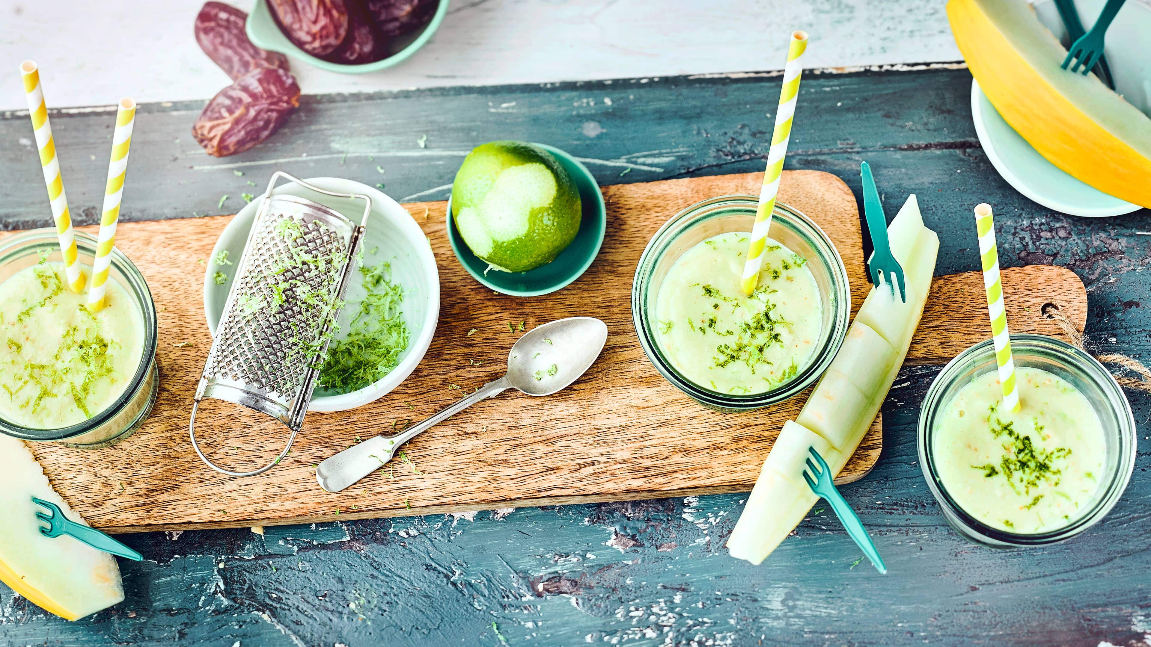 Melonen-Smoothie Melonen-Smoothie