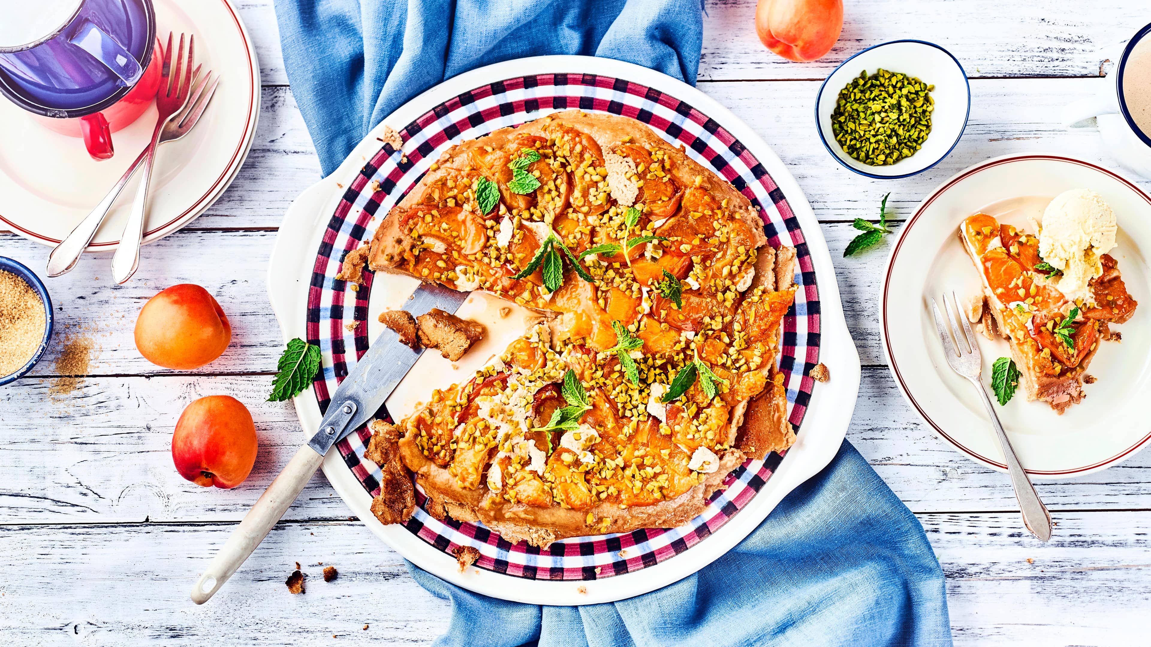 Aprikosen-Crostata Aprikosen-Crostata