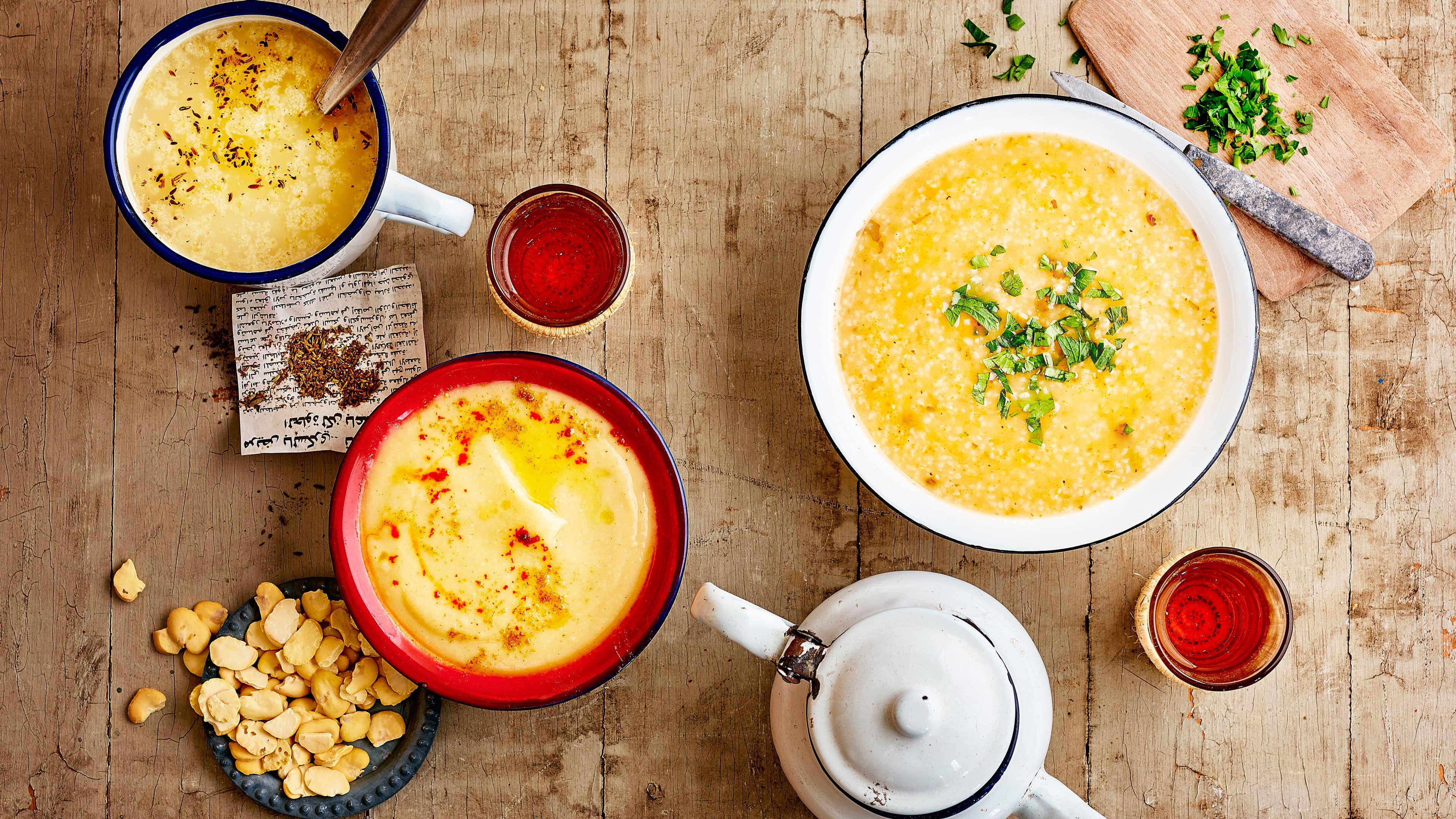 Persische Kichererbsensuppe Persische Kichererbsensuppe