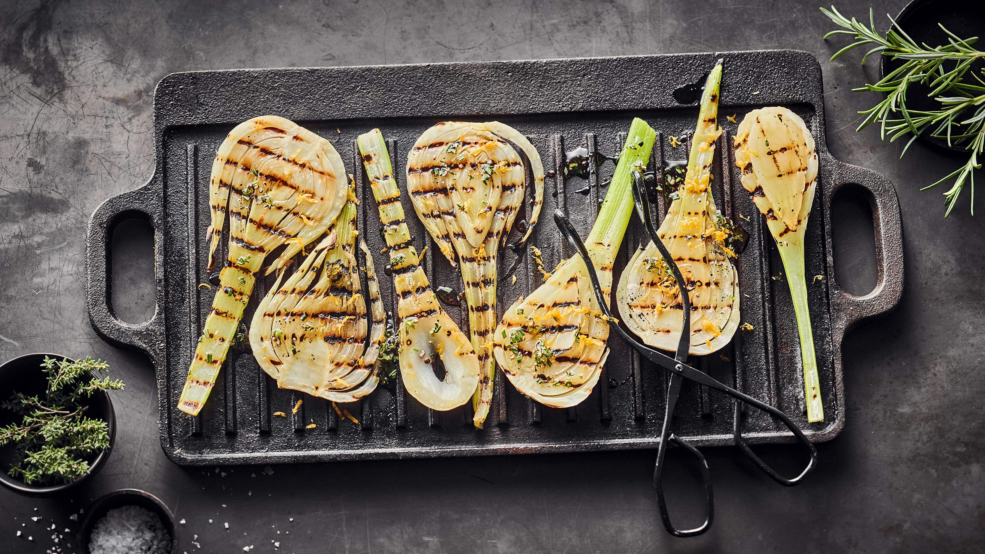 Fenchel grillen Fenchel grillen