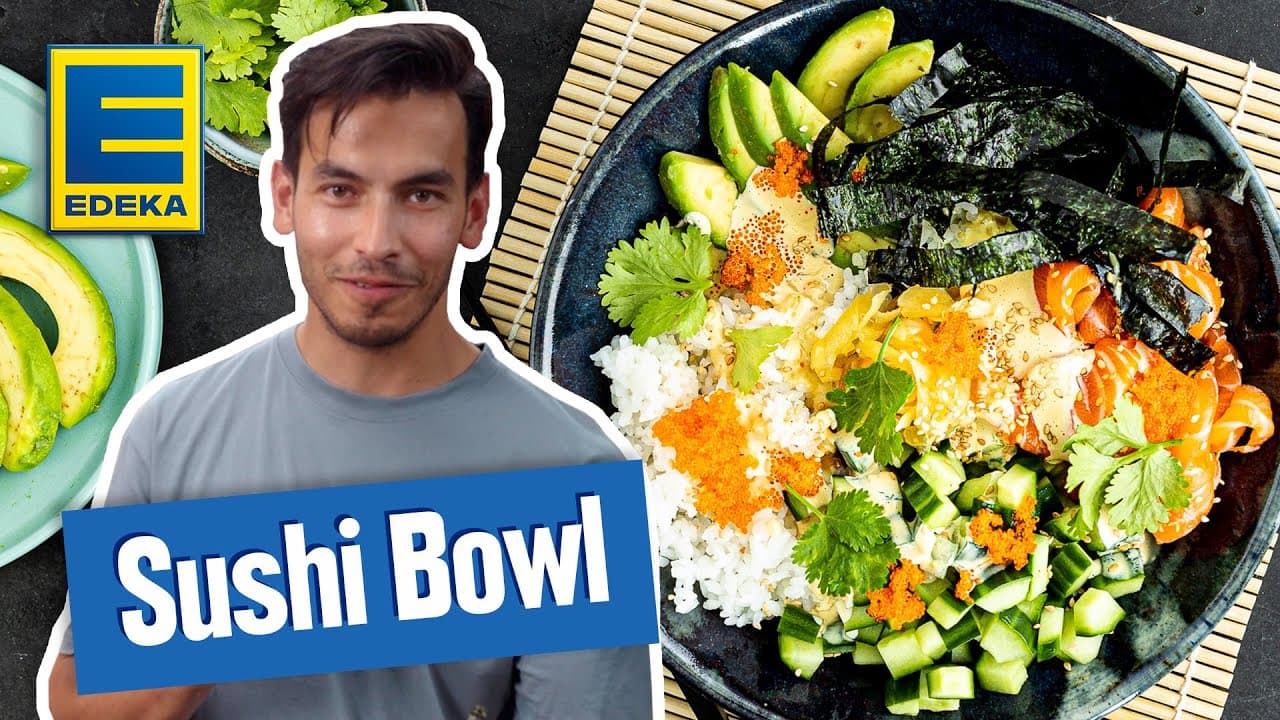 Sushi Bowl selber machen YouTube Platzhalterbild für ein Video mit dem Titel 'Sushi Bowl selber machen'.