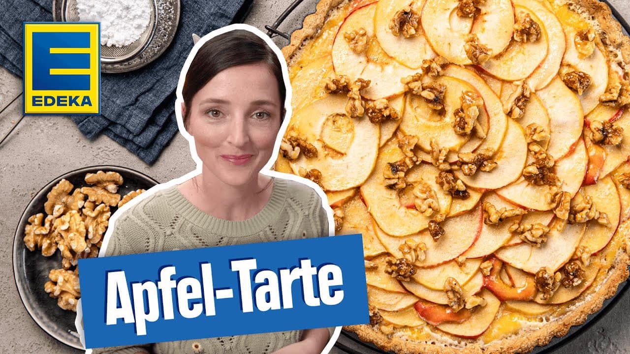 Apfel-Tarte YouTube Platzhalterbild für ein Video mit dem Titel 'Apfel-Tarte'.