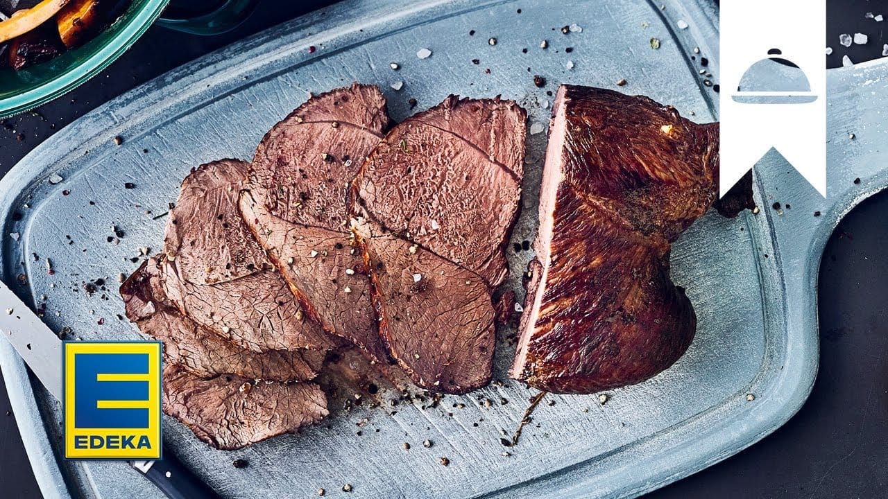 Rehkeule Rezept YouTube Platzhalterbild für ein Video mit dem Titel 'Rehkeule Rezept'.