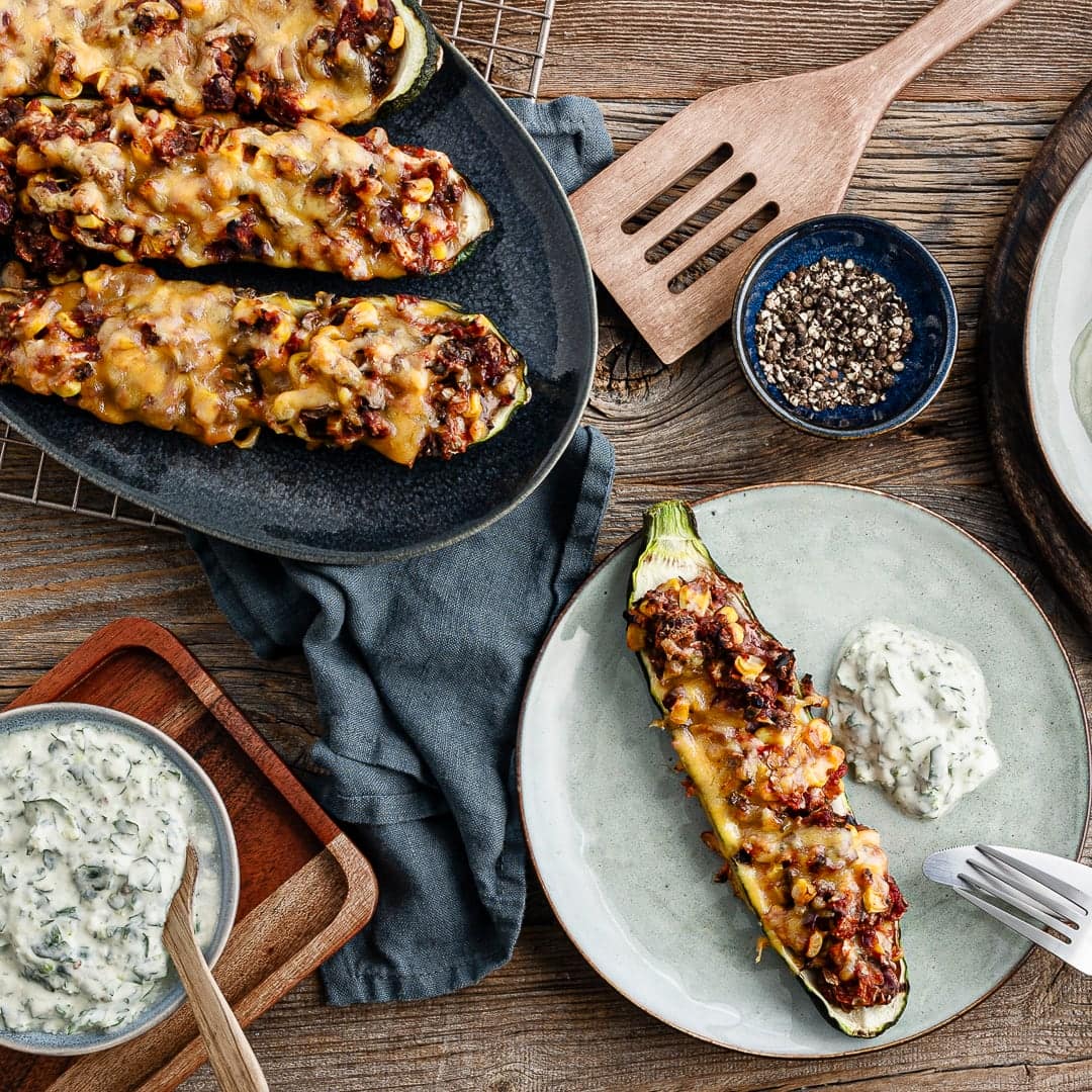 Gegrillte Zucchini