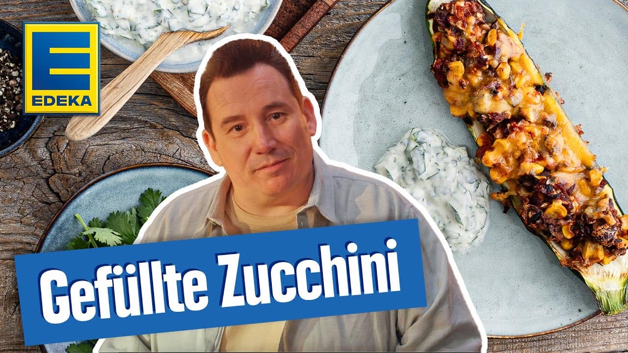 Gegrillte Zucchini YouTube Platzhalterbild für ein Video mit dem Titel 'Gegrillte Zucchini'.