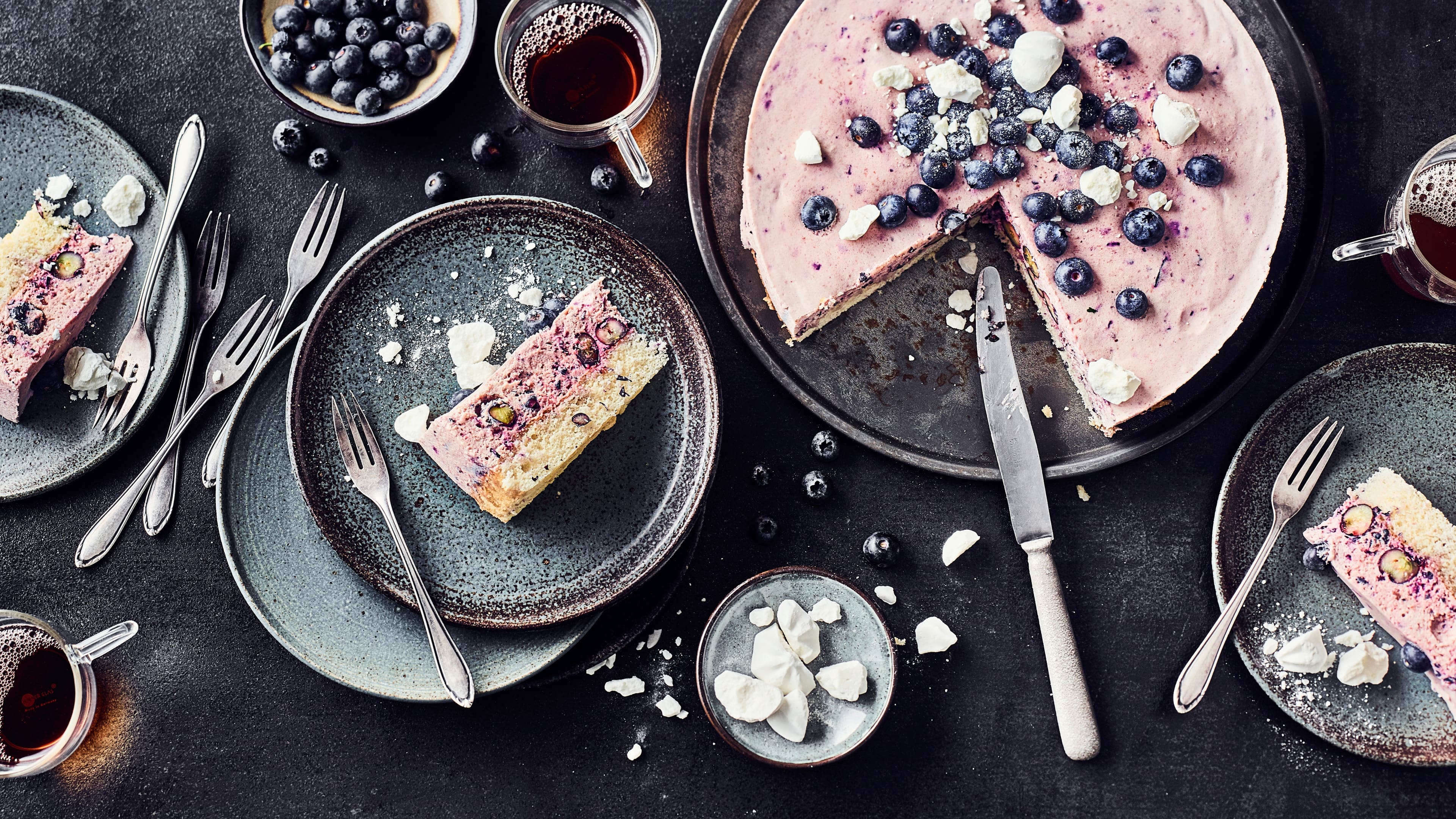Blaubeer-Cassis-Torte Blaubeer-Cassis-Torte