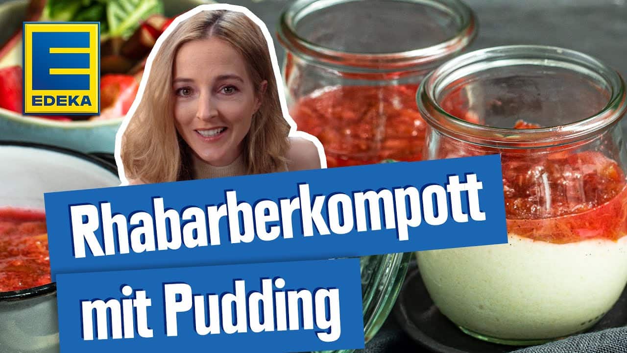 Rhabarberkompott mit Pudding YouTube Platzhalterbild für ein Video mit dem Titel 'Rhabarberkompott mit Pudding'.
