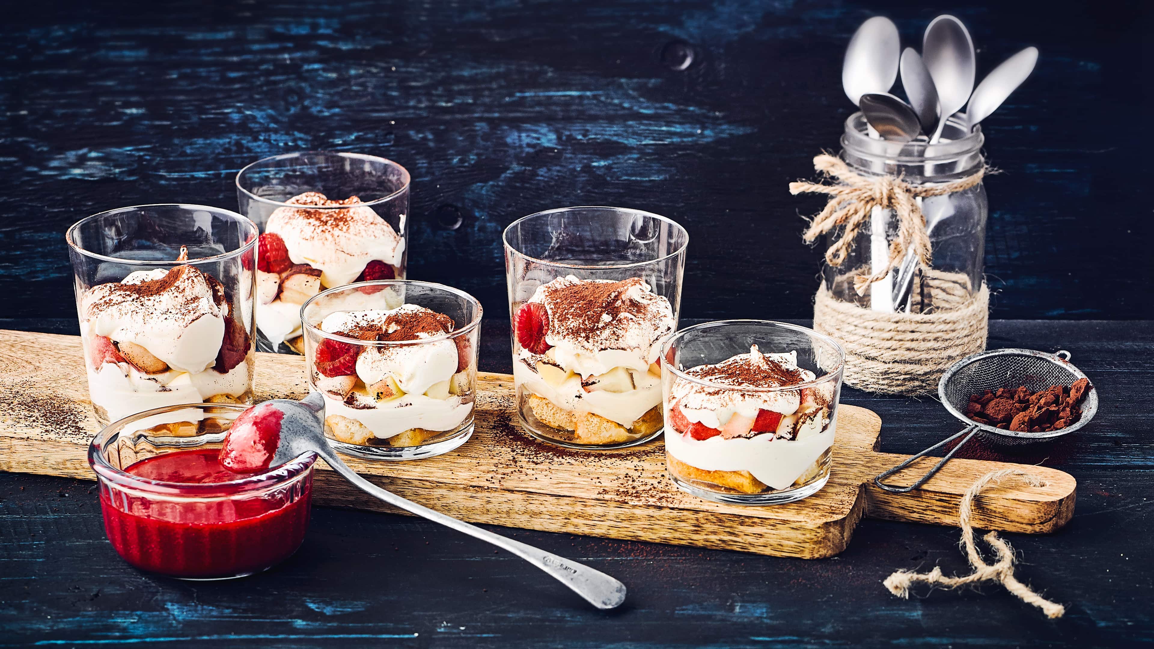 Pfirsich-Tiramisu Pfirsich-Tiramisu