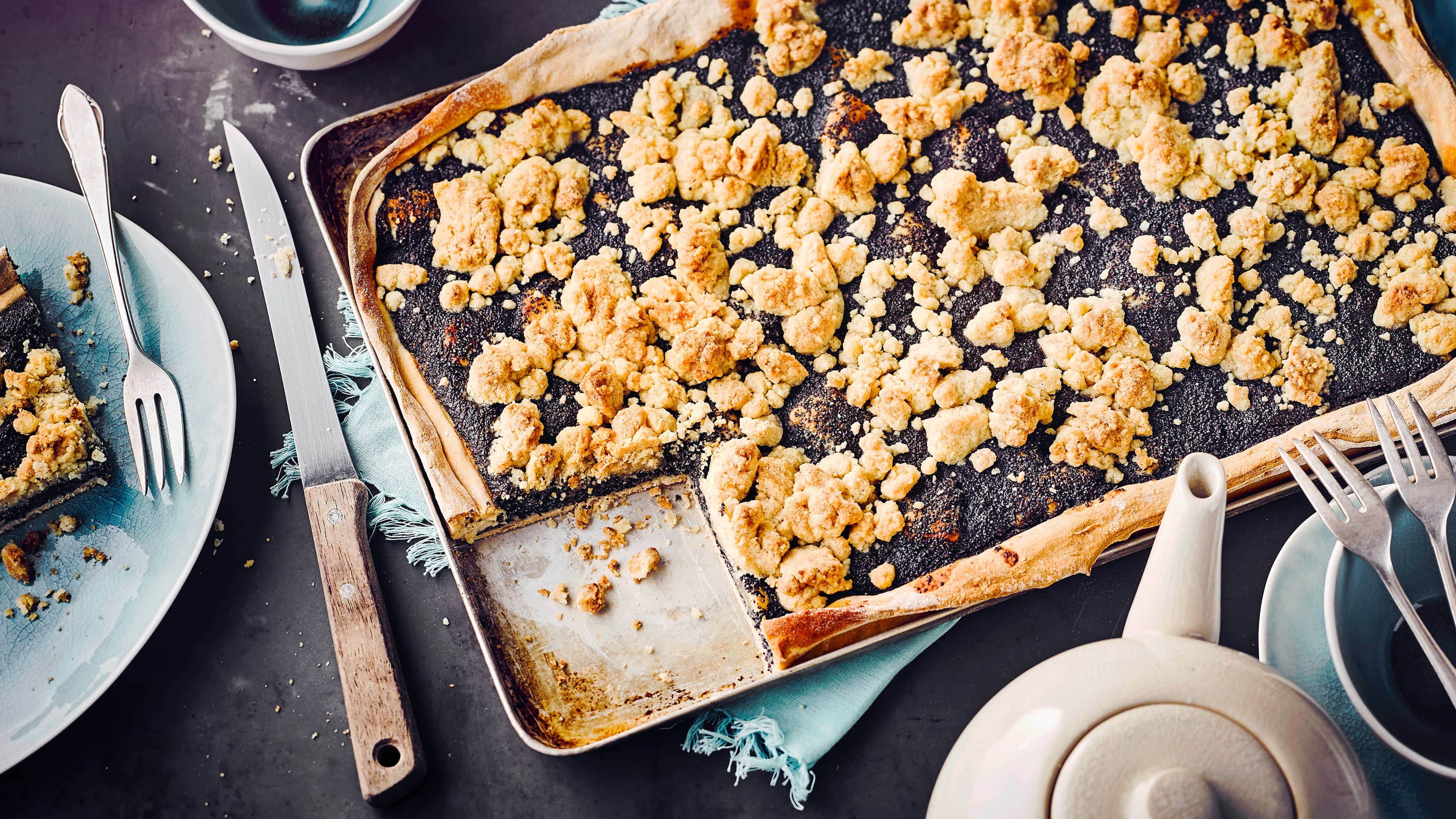 Mohnstreuselkuchen Mohnstreuselkuchen