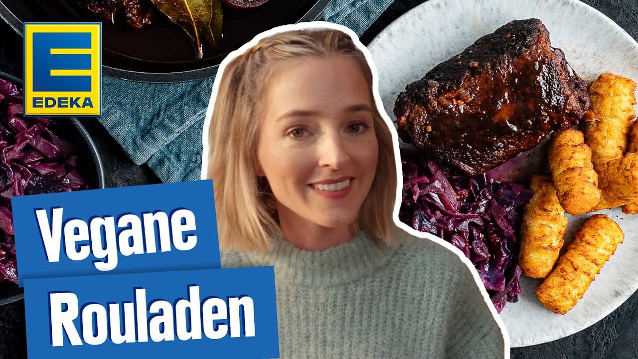 Vegane Rouladen YouTube Platzhalterbild für ein Video mit dem Titel 'Vegane Rouladen'.